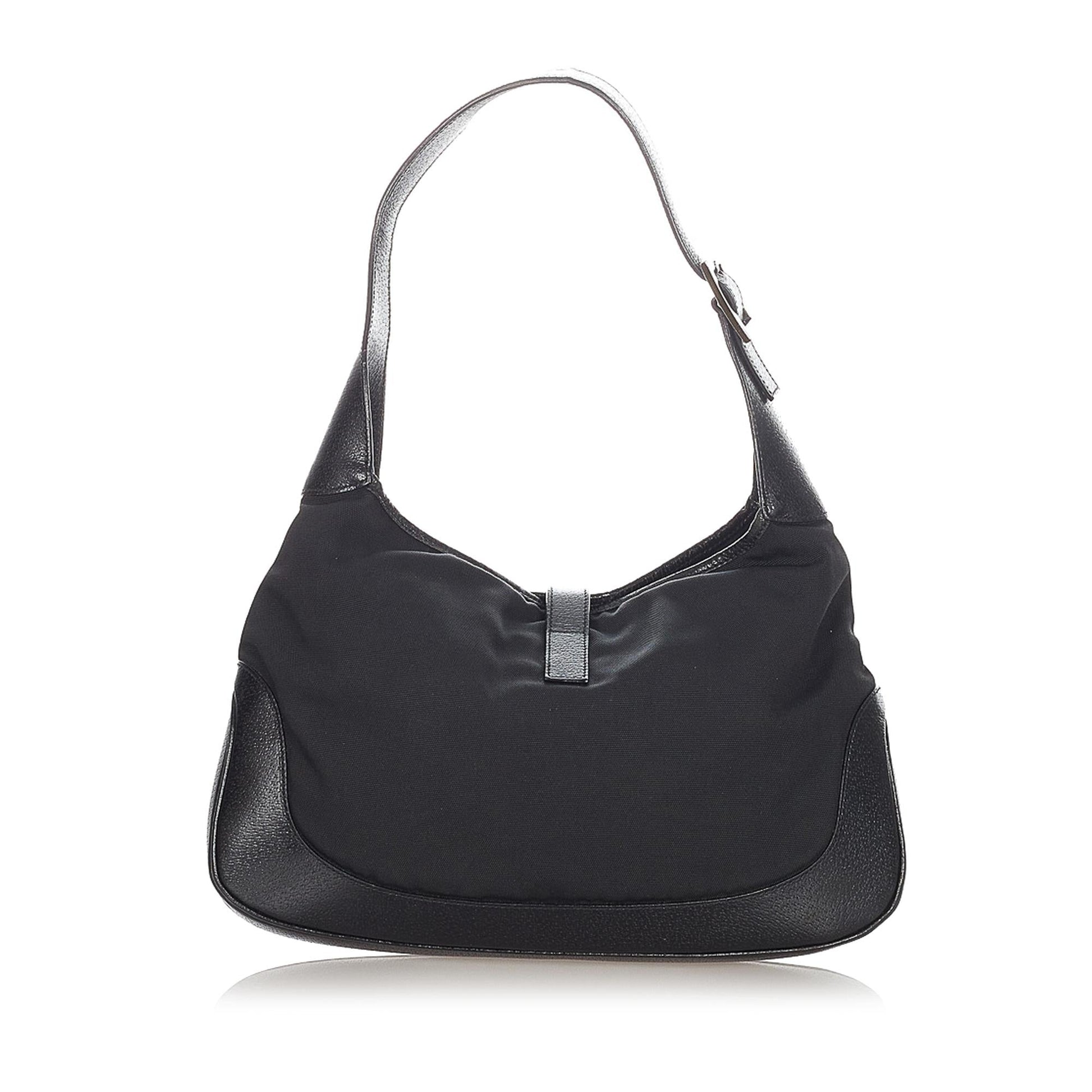 Gucci Jackie Canvas Hobo Bag (SHG-31948)