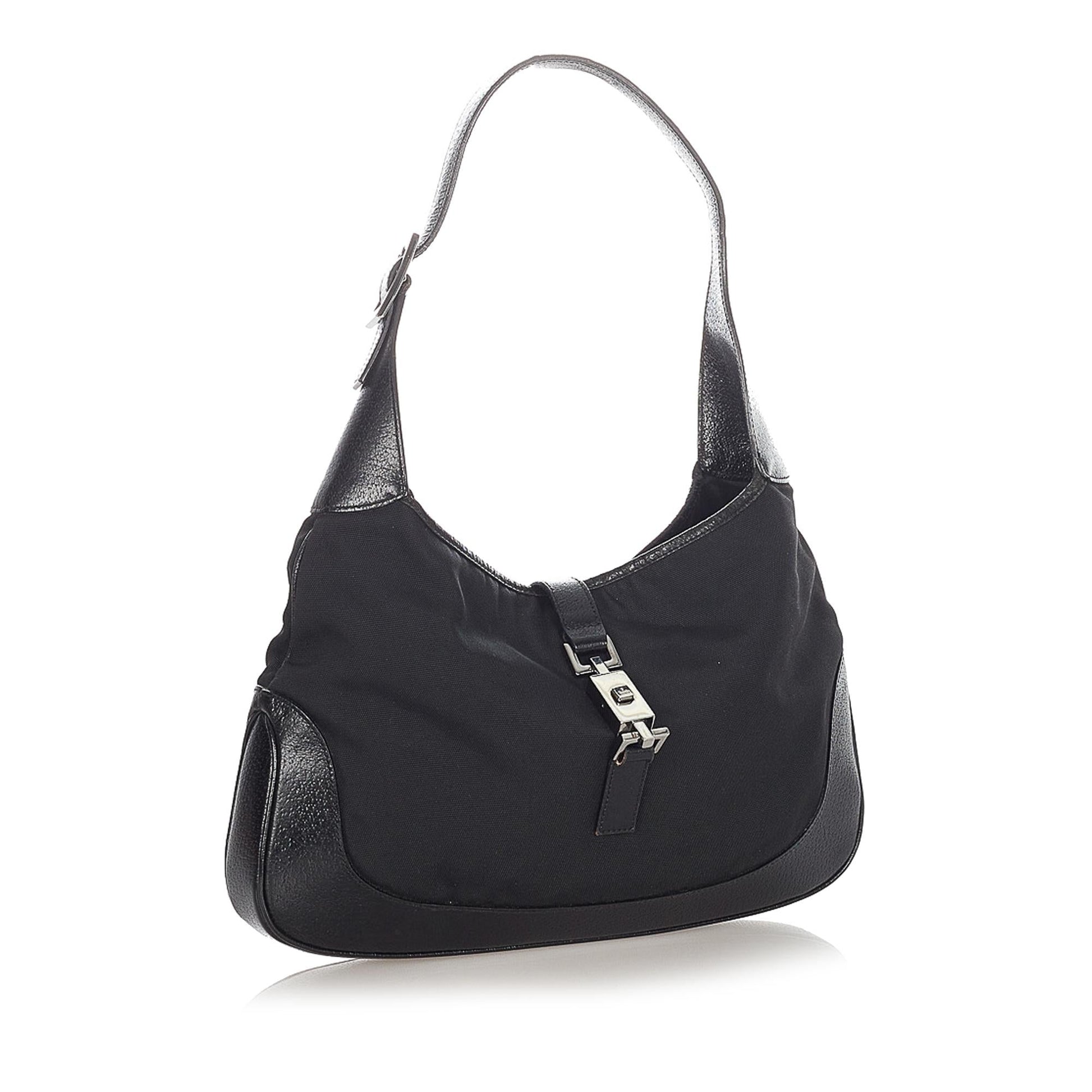 Gucci Jackie Canvas Hobo Bag (SHG-31948)