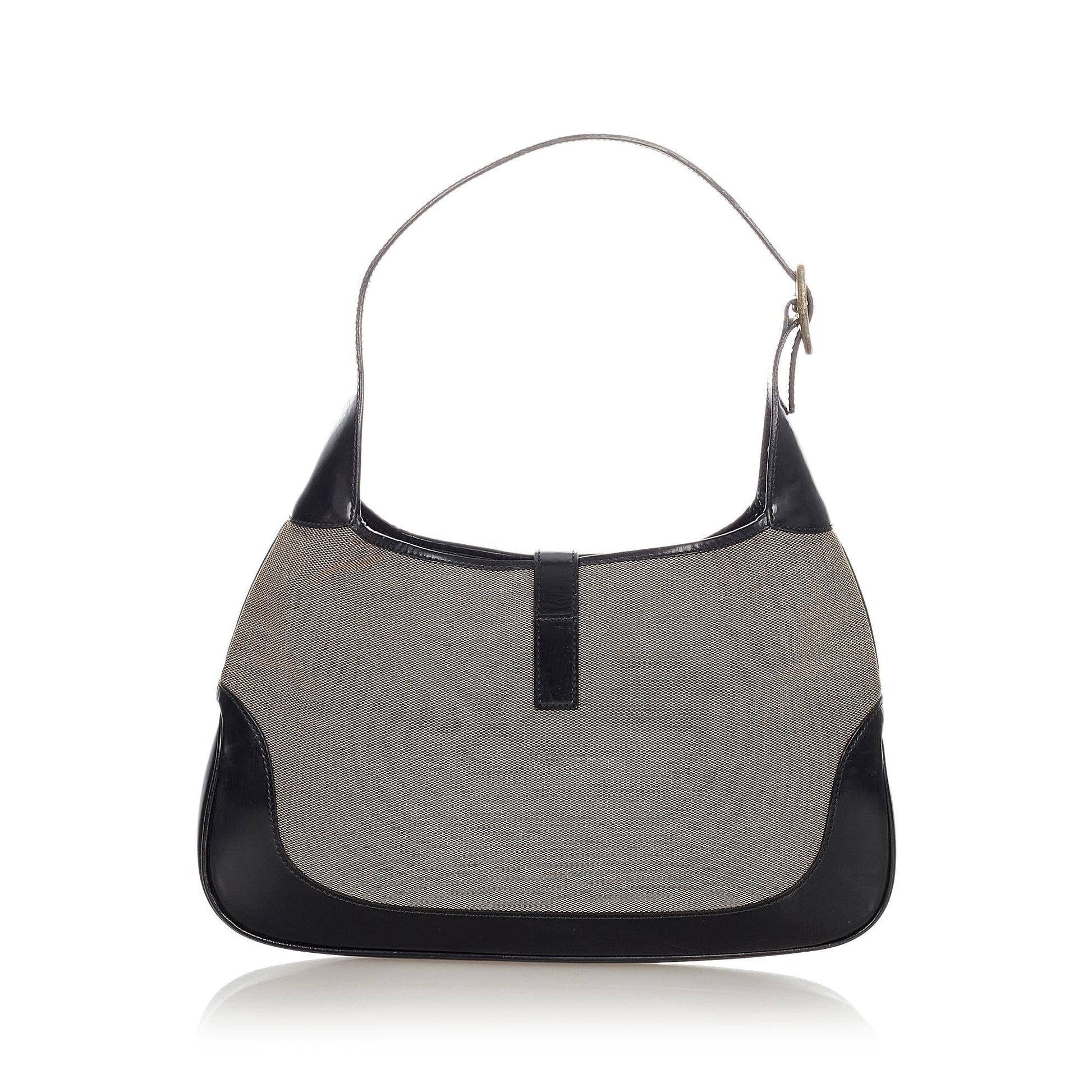 Gucci Jackie Canvas Shoulder Bag Style 4