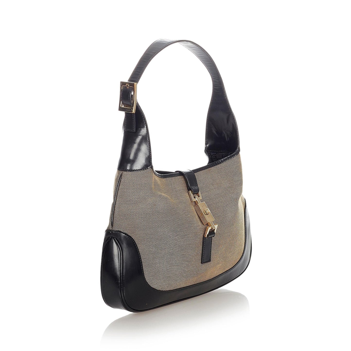 Gucci Jackie Canvas Shoulder Bag Style 4