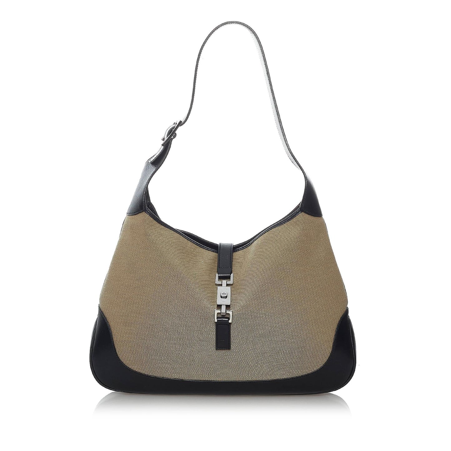 Gucci Jackie Canvas Shoulder Bag (SHG-29996)