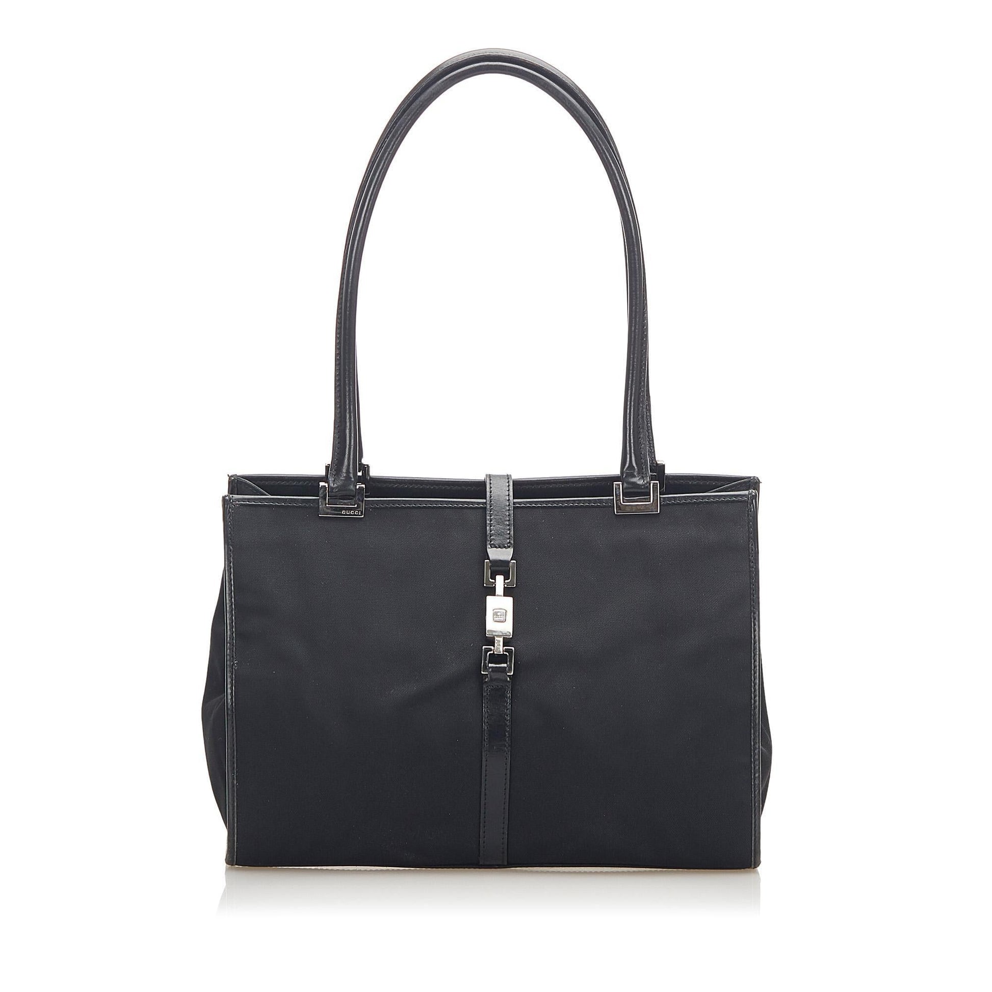 Gucci Jackie Canvas Monogram Tote Style 1