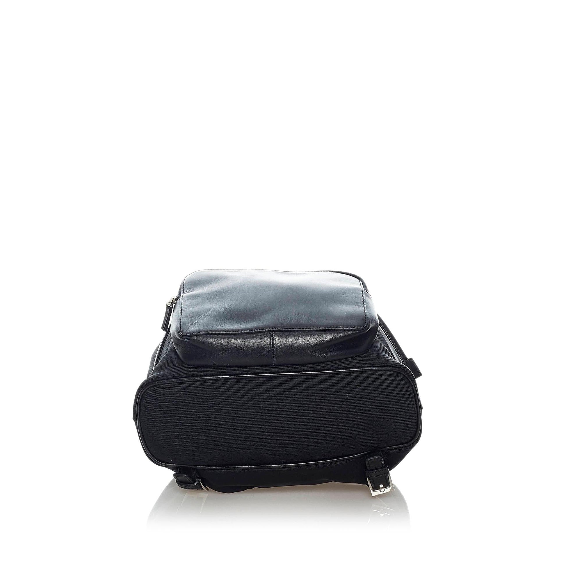 Gucci Jackie Nylon Drawstring Backpack (SHG-30738)