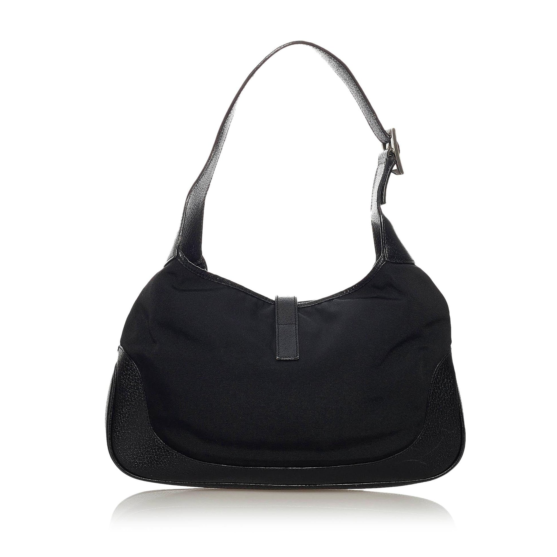 Gucci Jackie Nylon Shoulder Bag (SHG-29222)