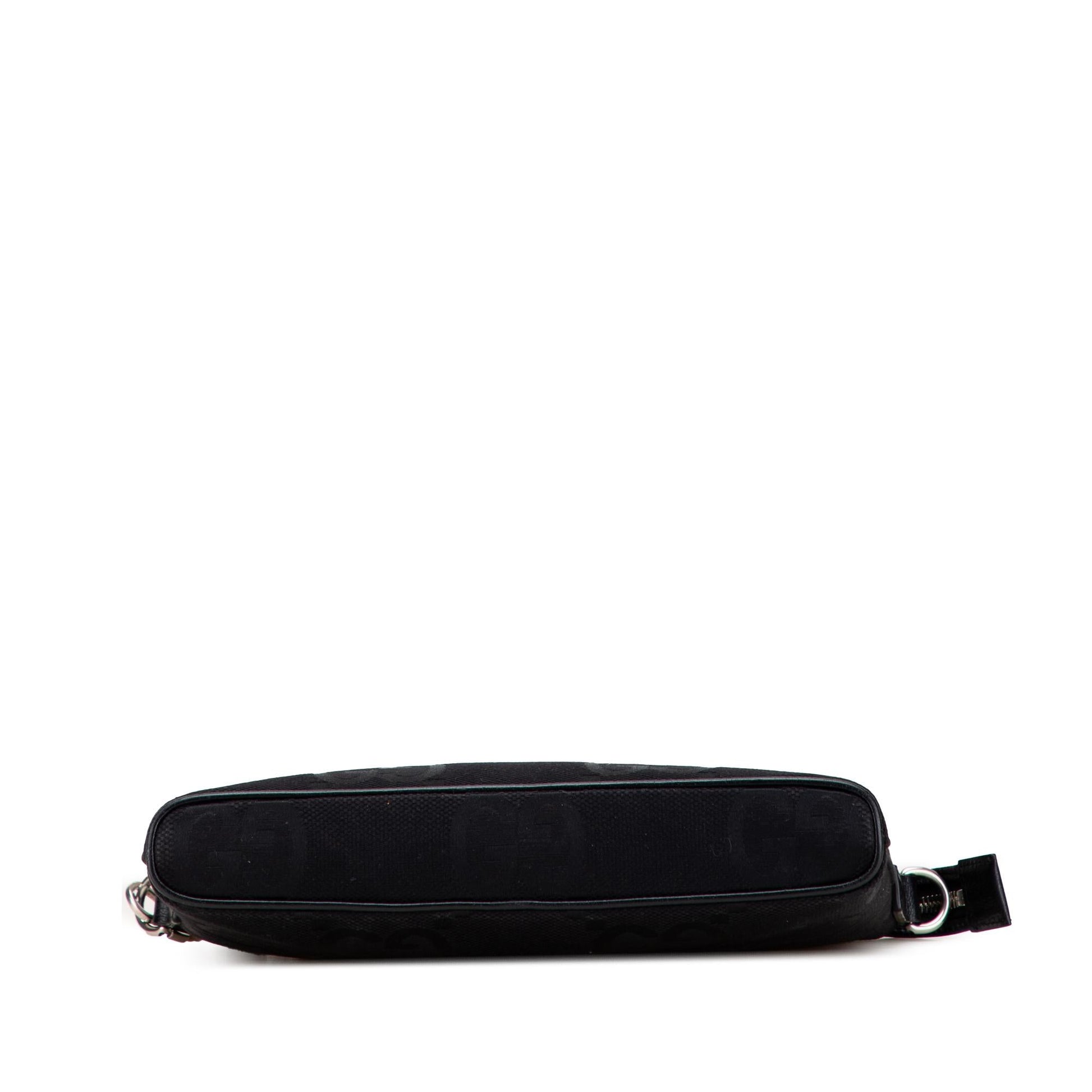 Gucci Jumbo GG Canvas Clutch on Strap
