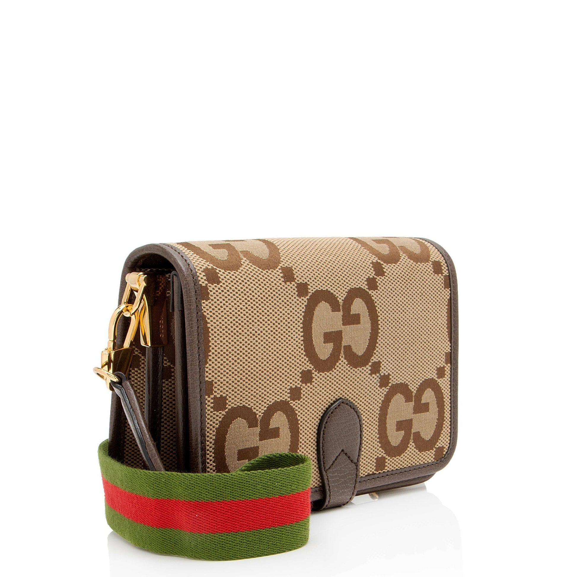 Gucci Nylon Leather Mini Shoulder Bag