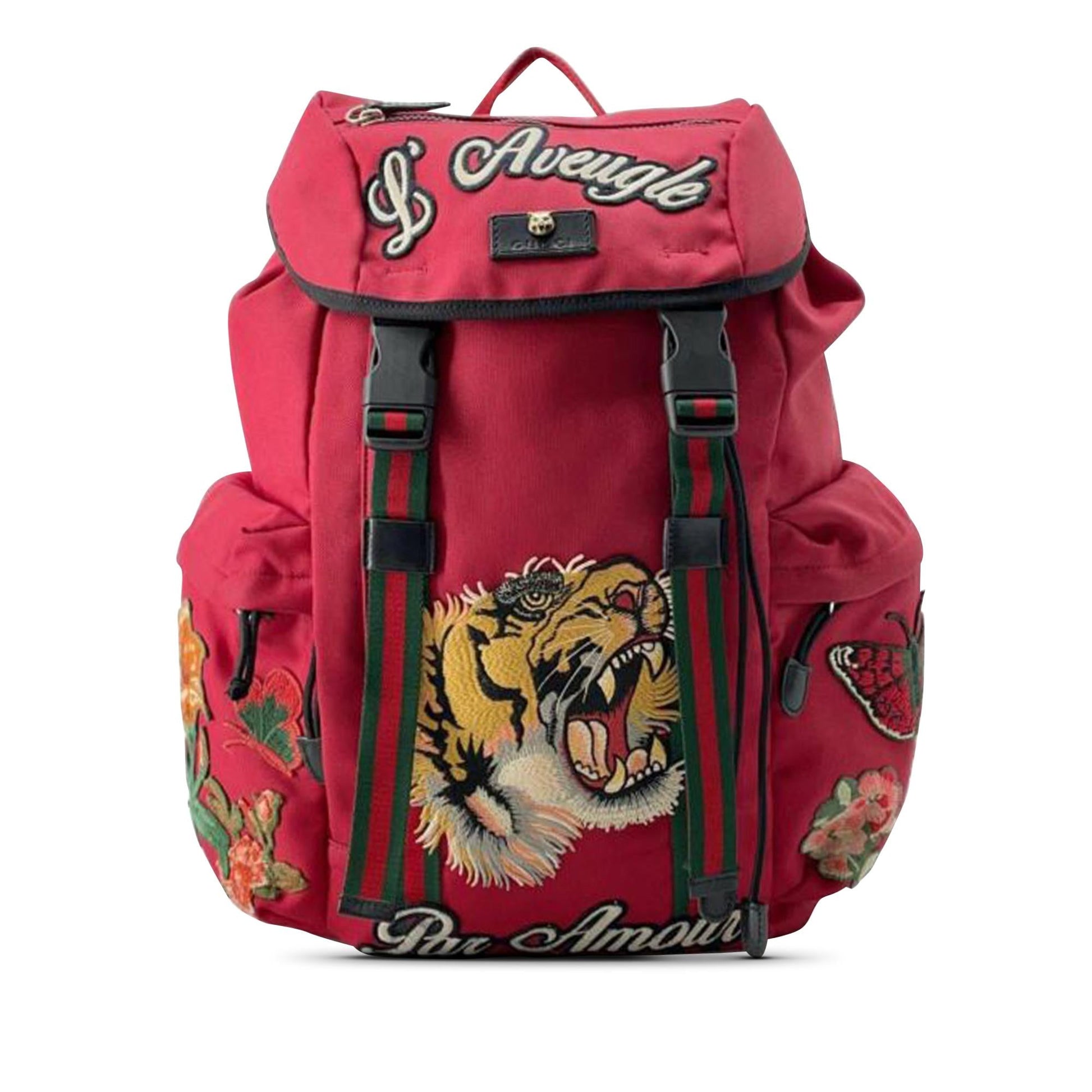 Gucci Canvas Shoulder Bag