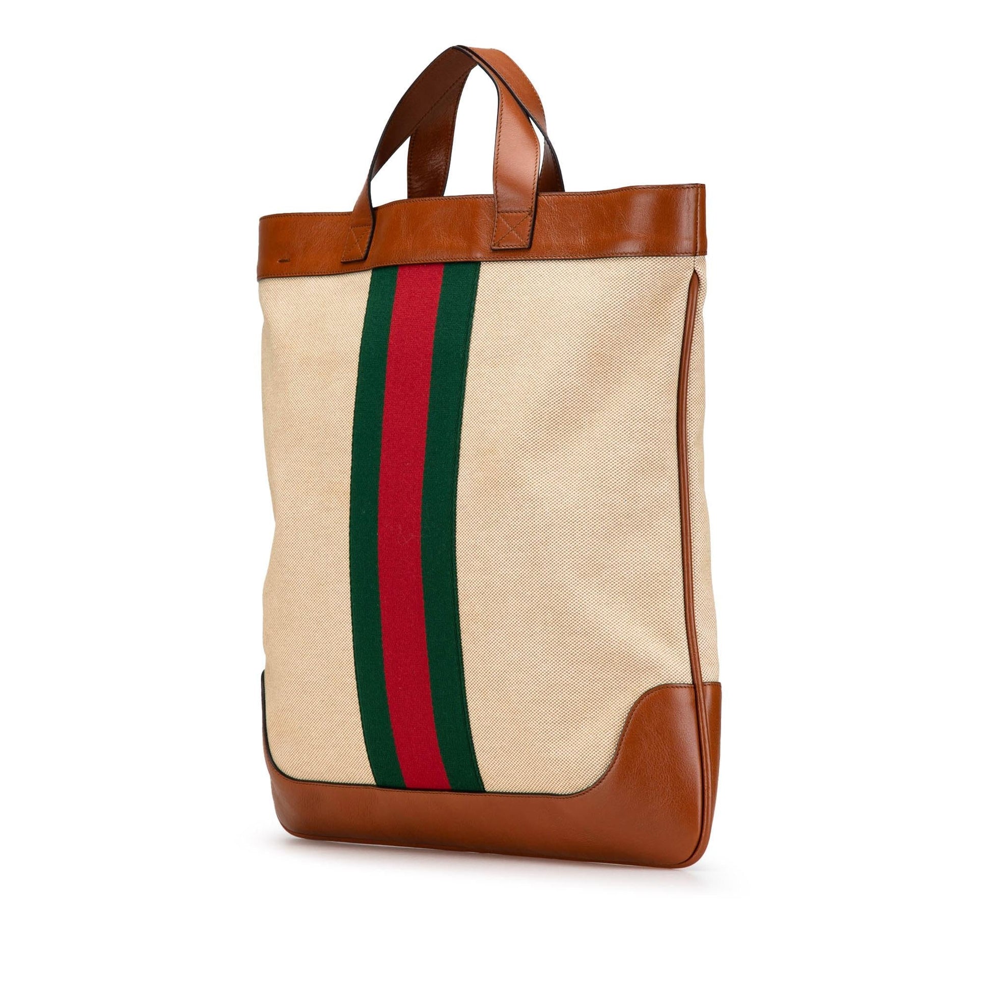 Gucci Canvas Shoulder Bag