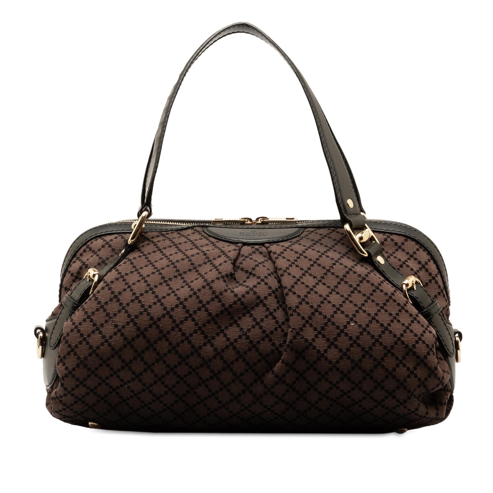 Gucci Canvas Shoulder Bag