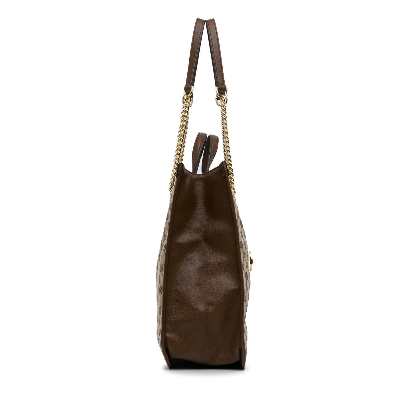 Gucci Chain Canvas Tote