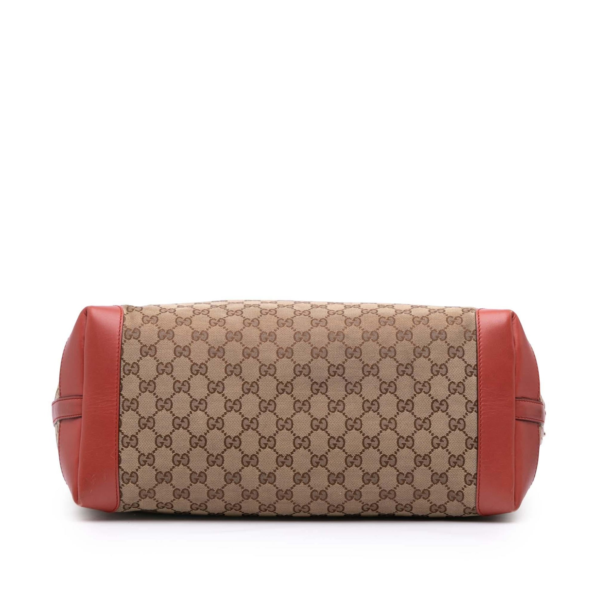 Gucci Large GG Canvas Craft Tote