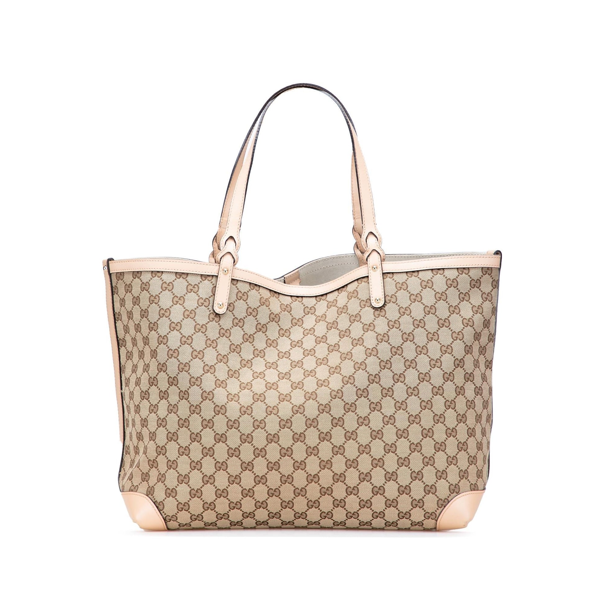 Gucci Large GG Canvas Craft Tote