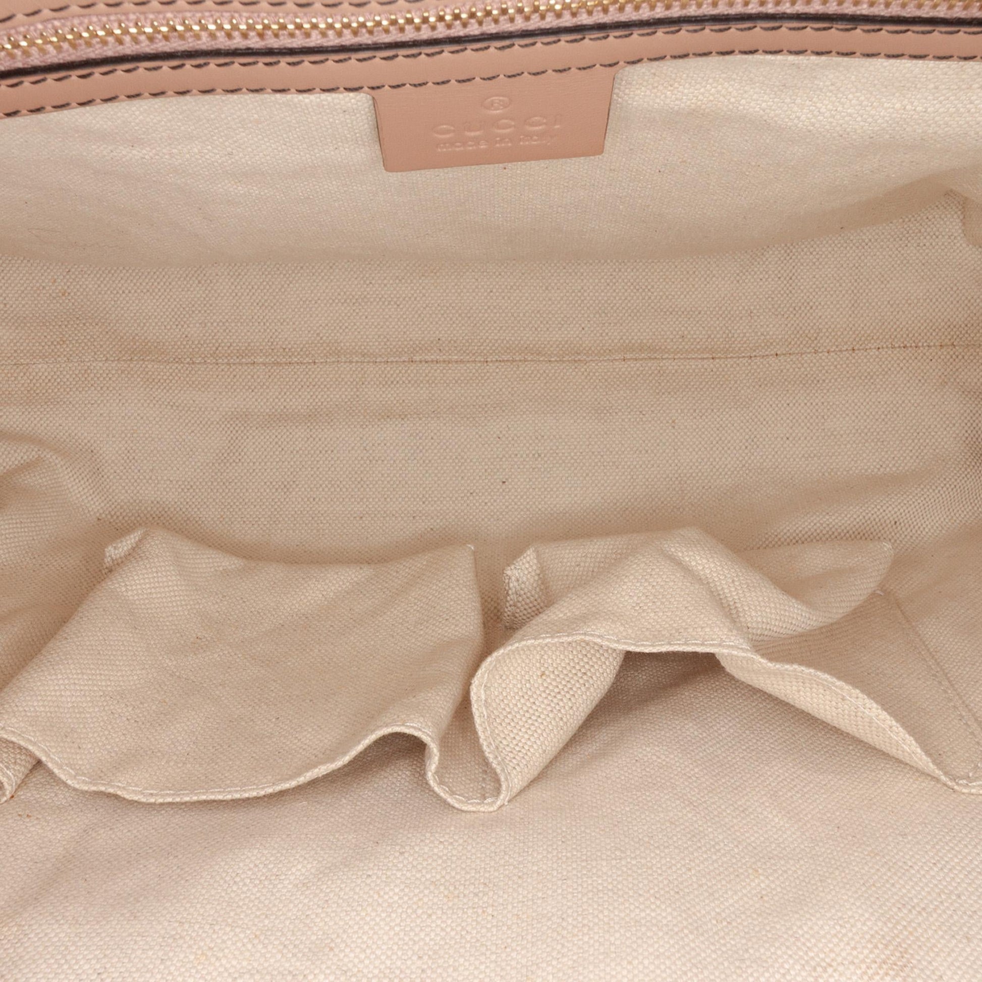 Gucci Large GG Canvas Emily Shoulder Bag