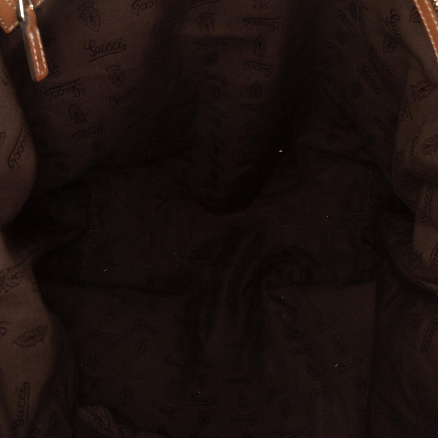 Gucci Large GG Canvas GG Charm Tote