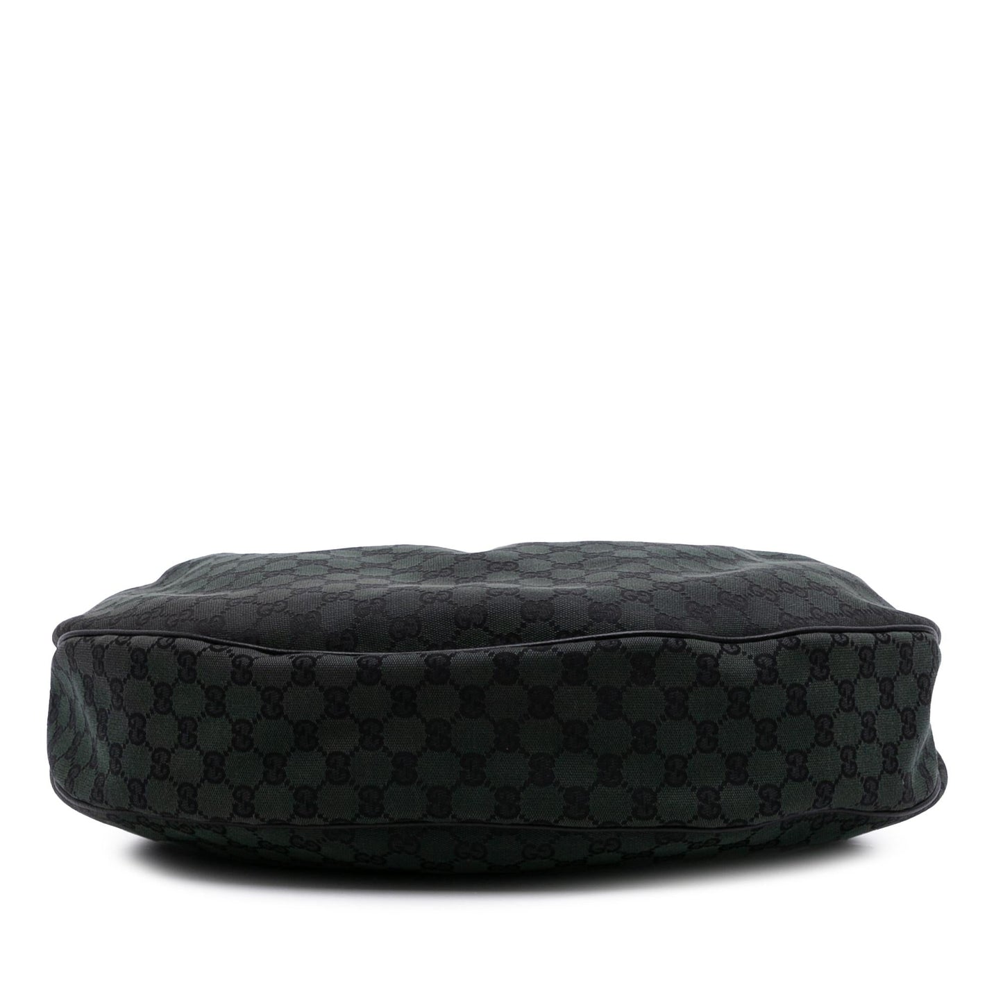 Gucci Large GG Canvas Half Moon Hobo