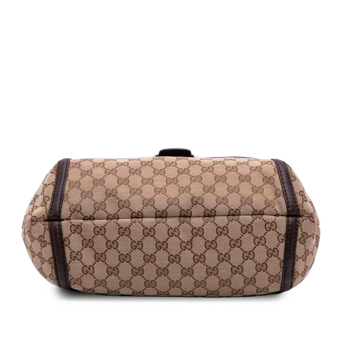 Gucci Large GG Canvas Techno Horsebit Satchel