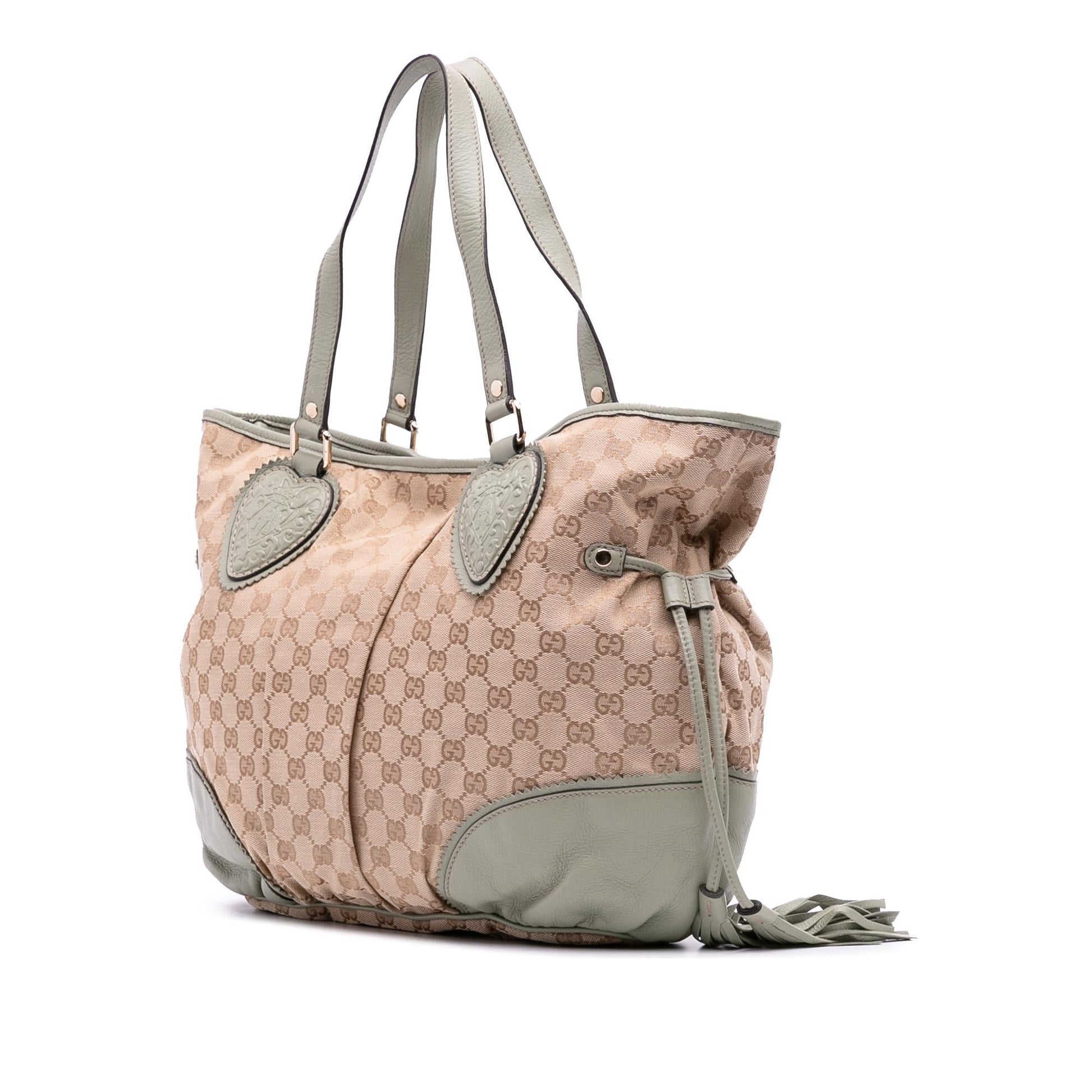 Gucci Large GG Canvas Tribeca Tote