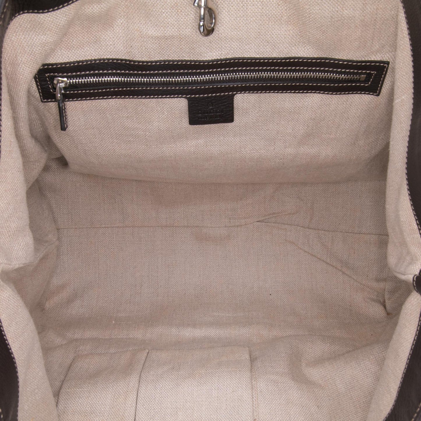 Gucci Large GG Canvas Web Sunset Tote