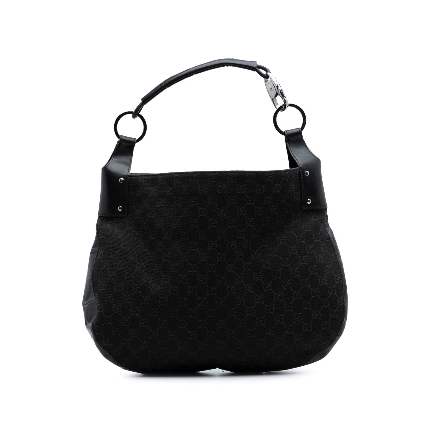 Gucci Large GG Denim Hobo