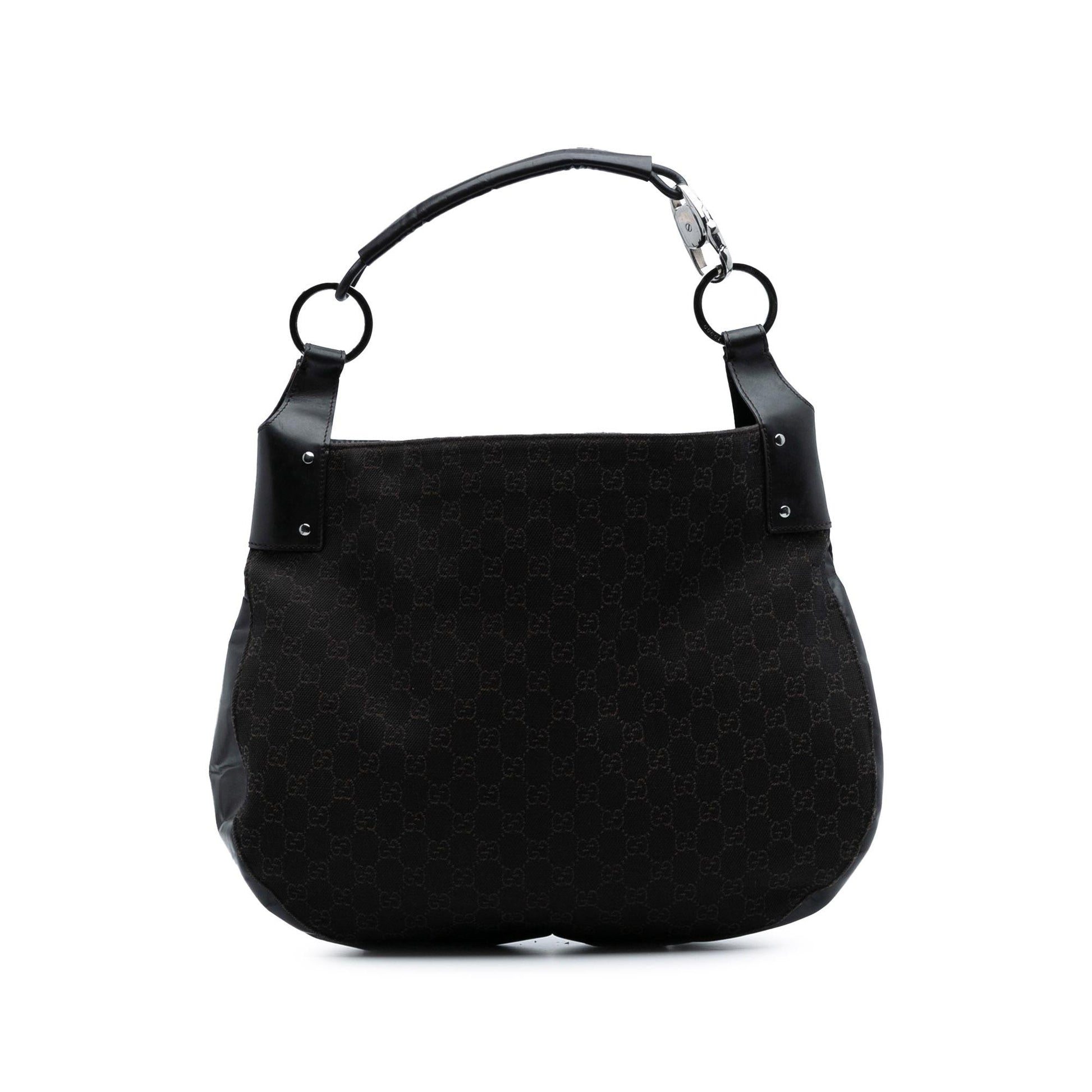 Gucci Large GG Denim Hobo