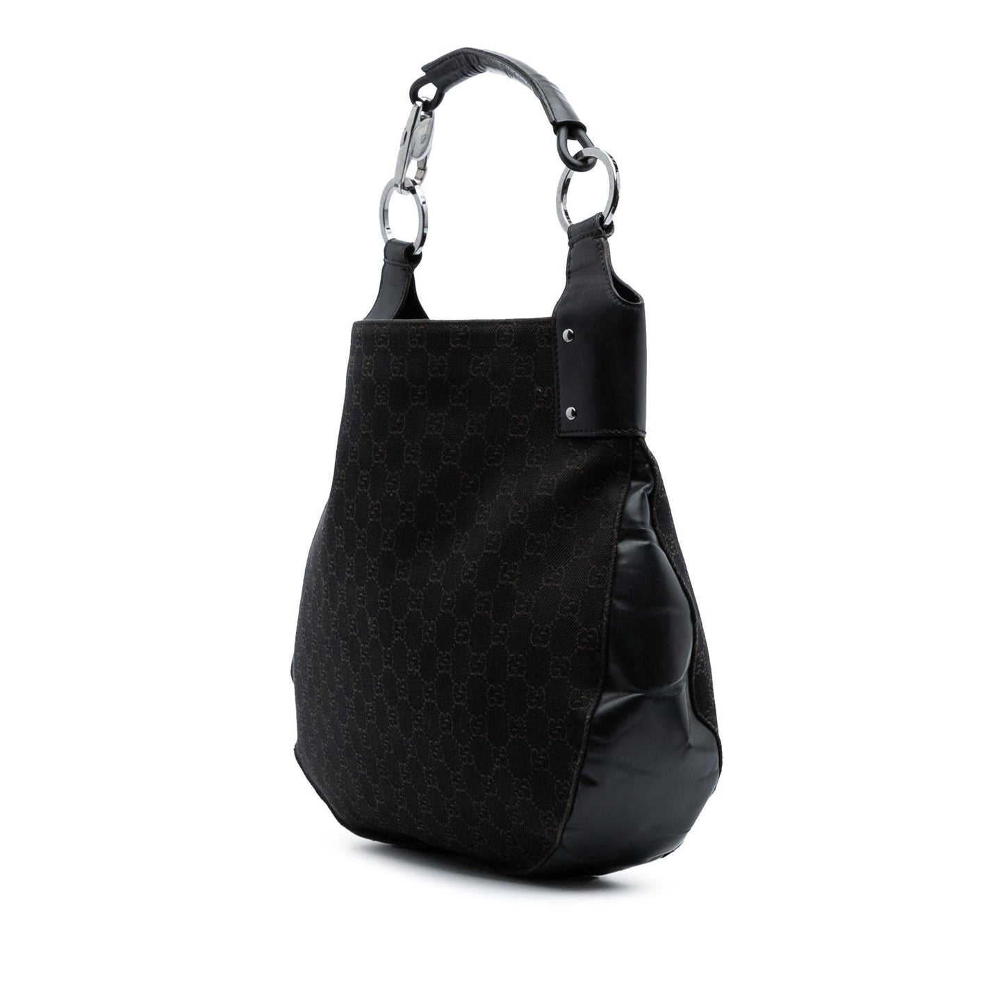 Gucci Large GG Denim Hobo