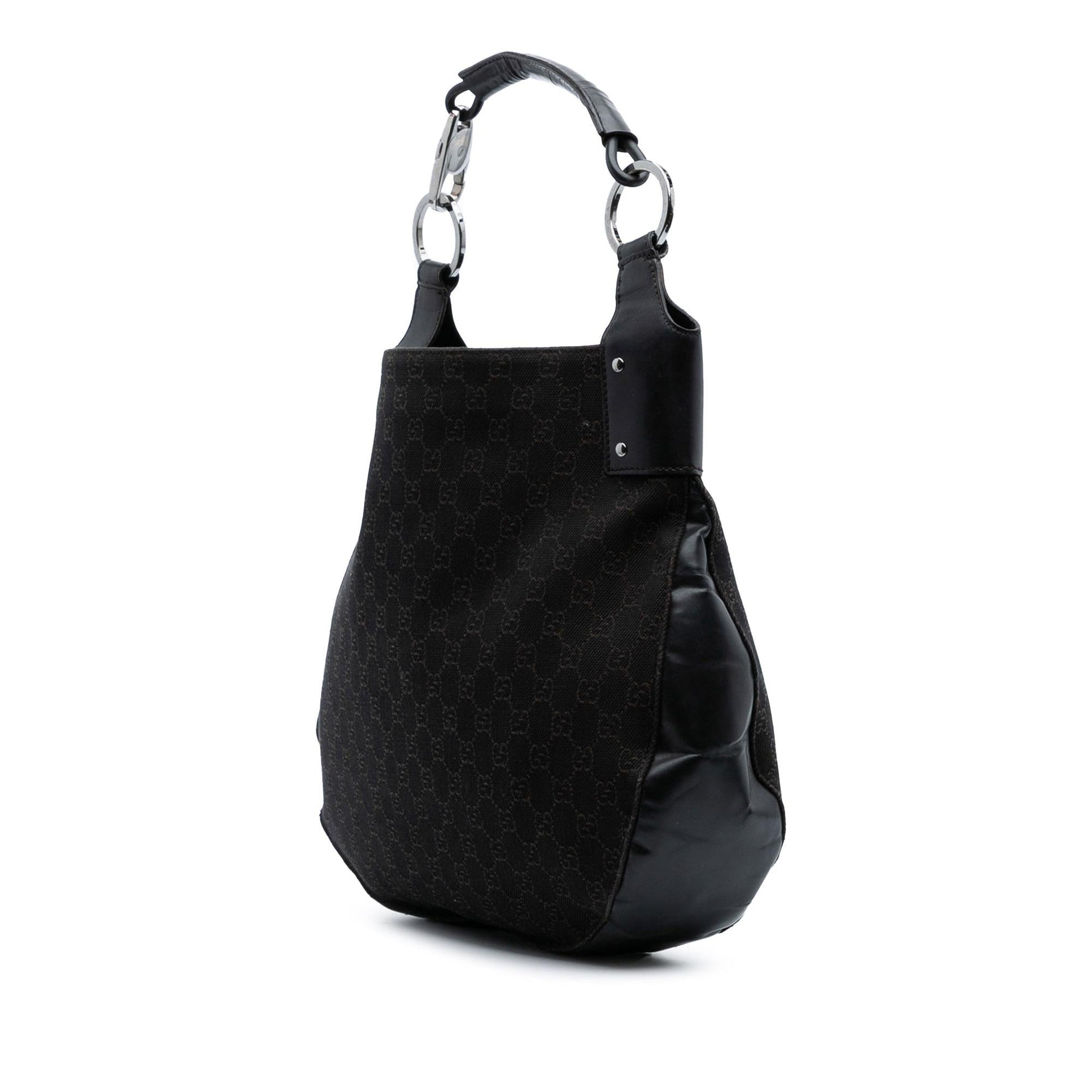 Gucci Large GG Denim Hobo
