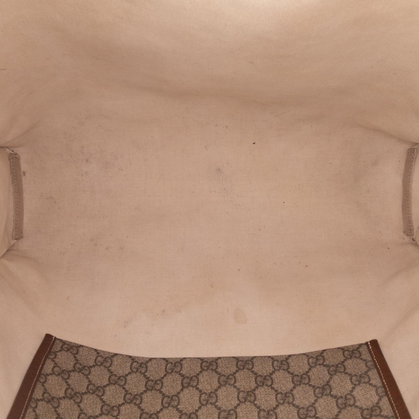 Gucci Large GG Supreme Web Loop Tote