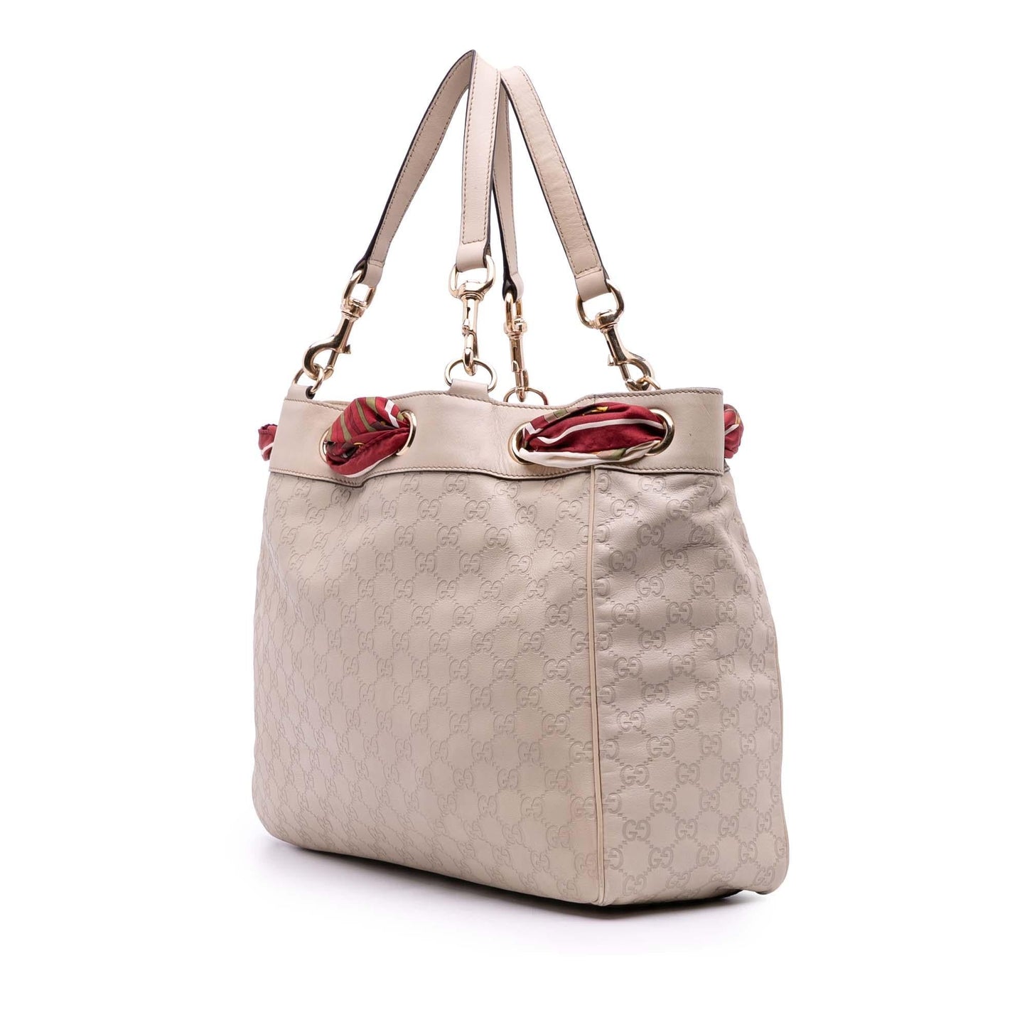 Gucci Large Guccissima Positano Scarf Tote