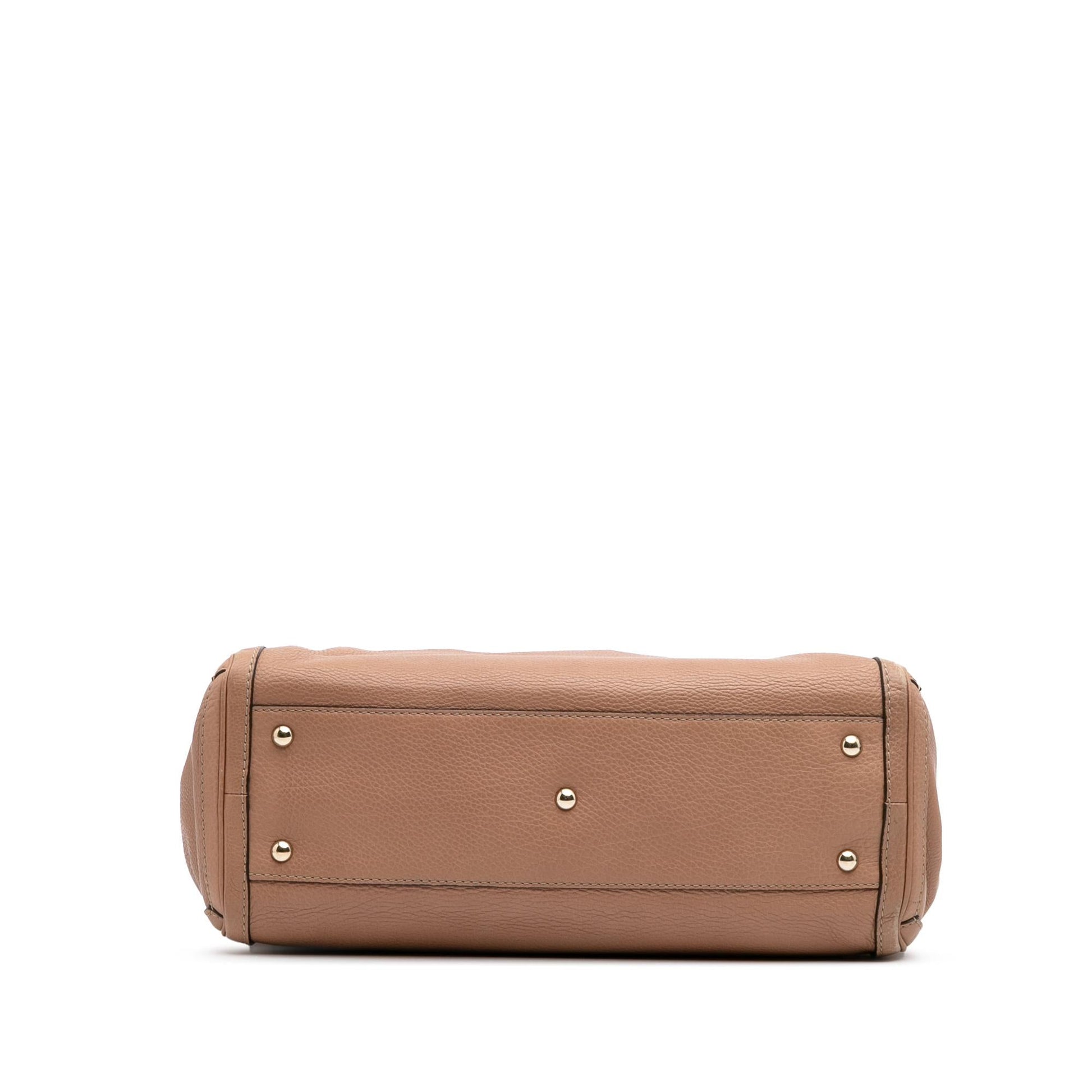 Gucci Large Leather Bella Tote