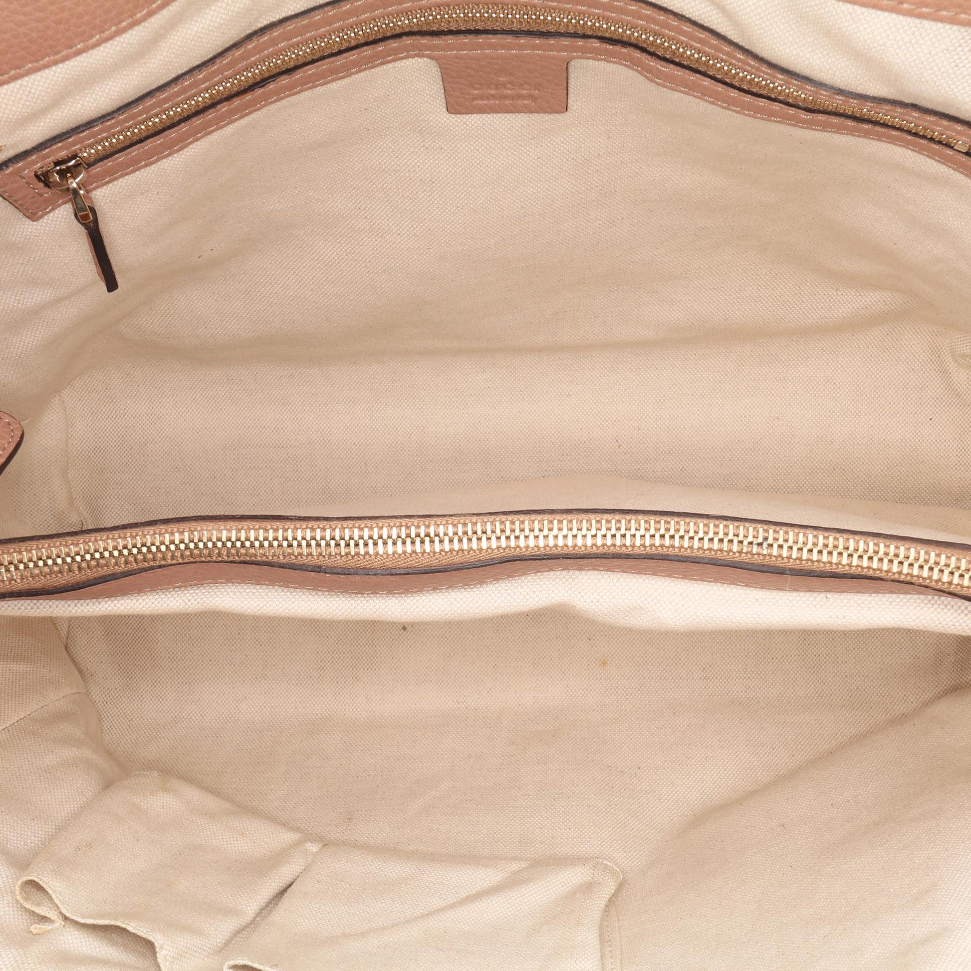 Gucci Large Leather Bella Tote