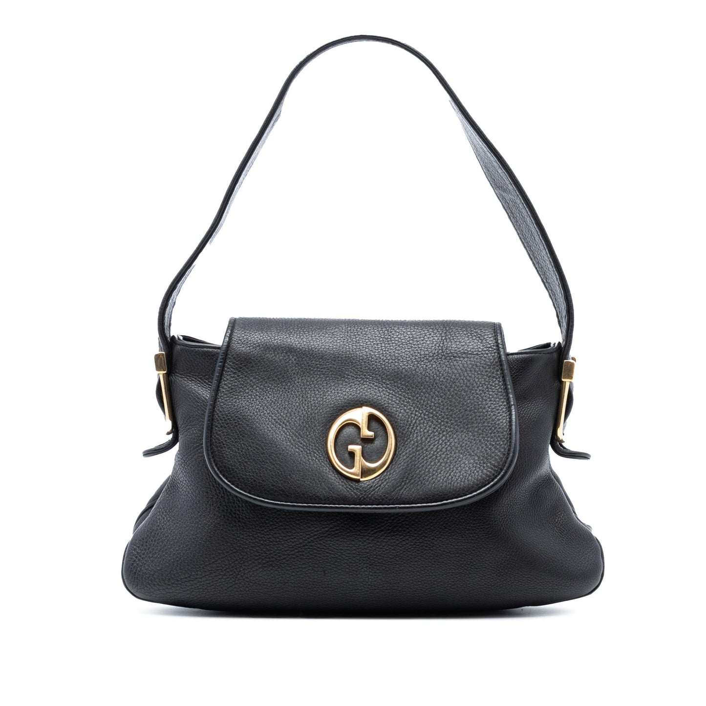 Gucci Leather 1973 Shoulder Bag