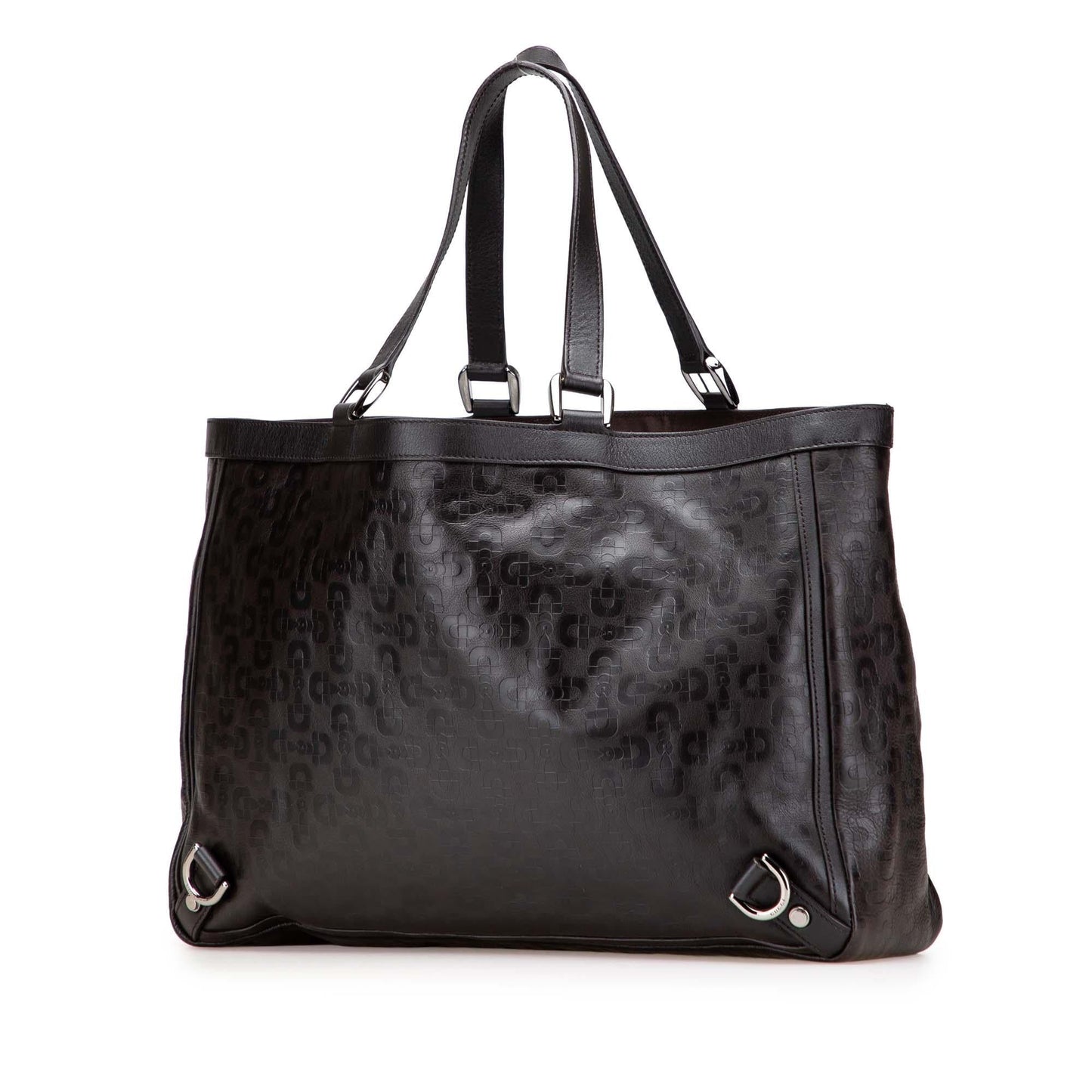 Gucci Leather Abbey D Ring Horsebit Tote