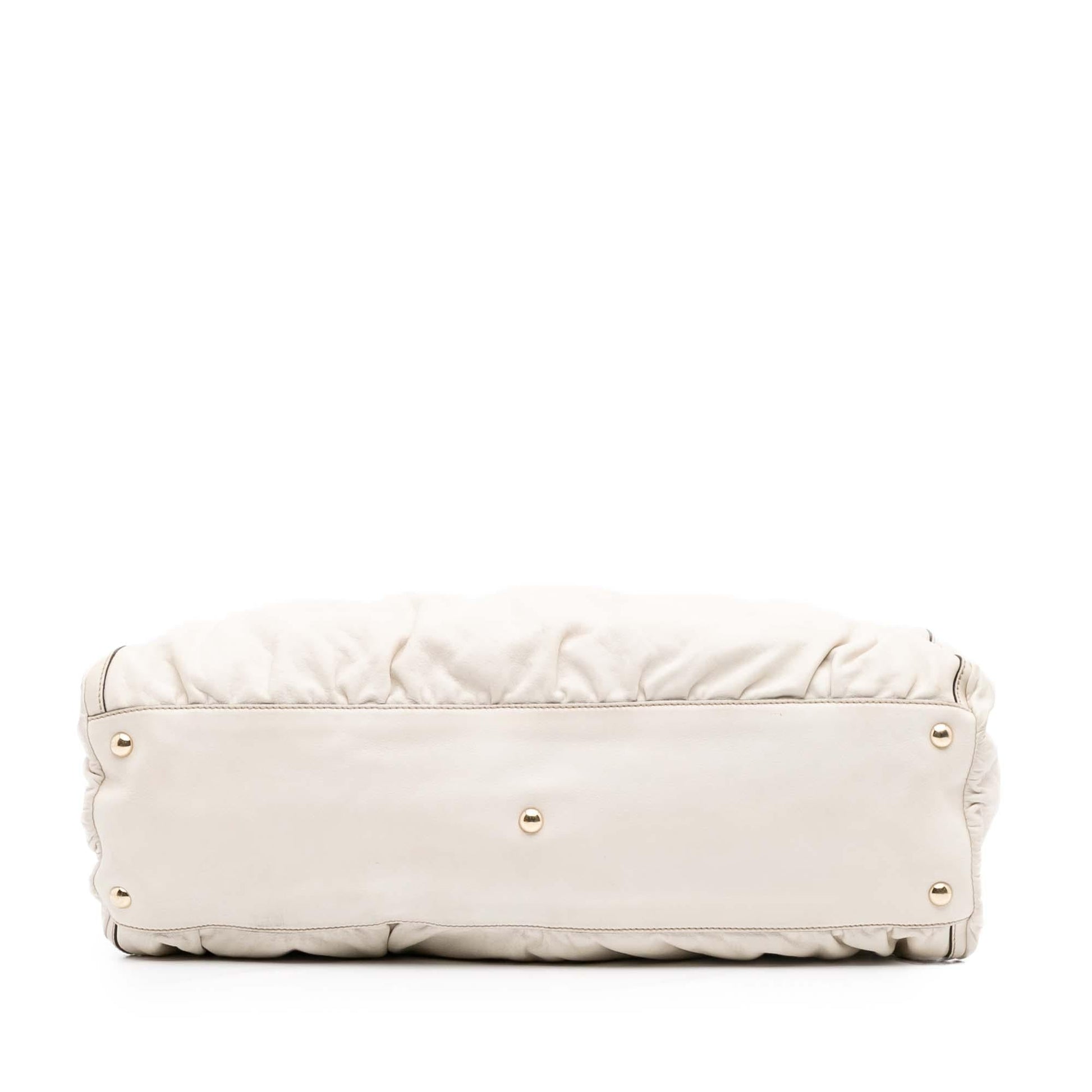 Gucci Leather Abbey D Ring Shoulder Bag