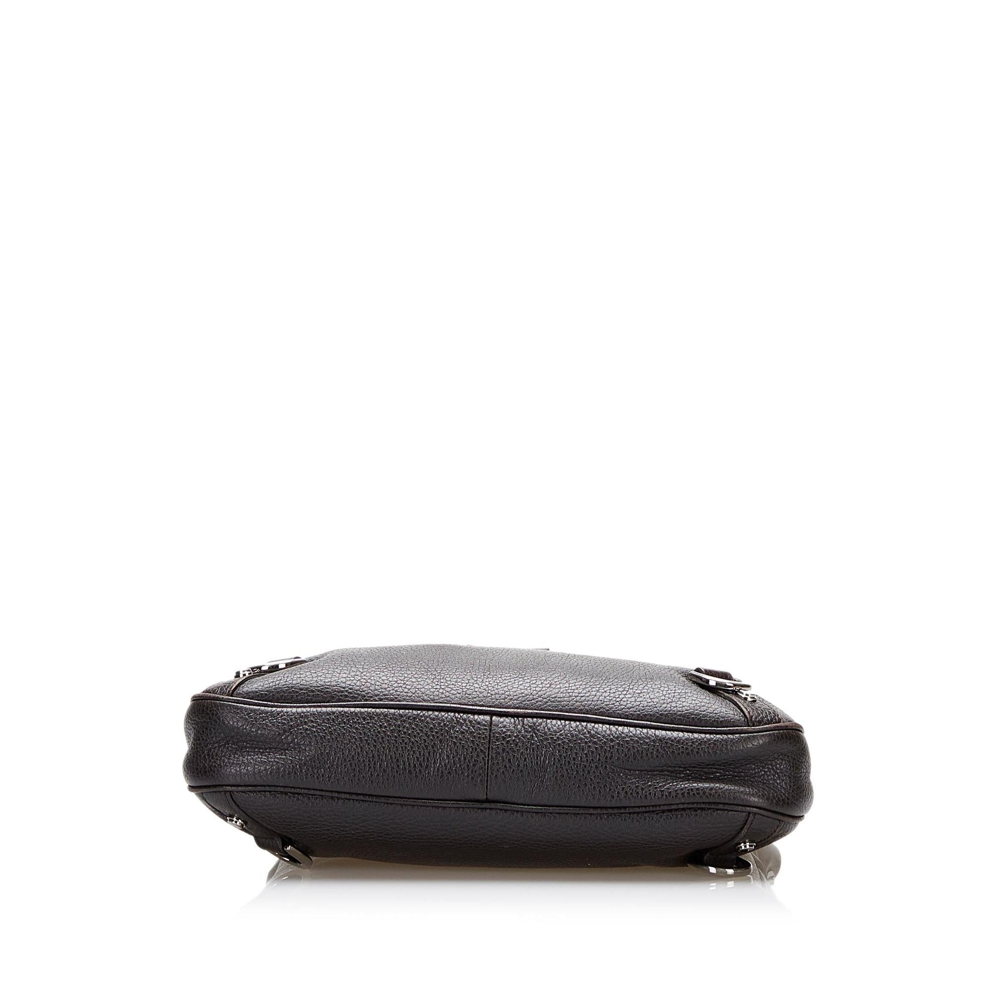 Gucci Leather Abbey Shoulder Bag (SHG-36982)