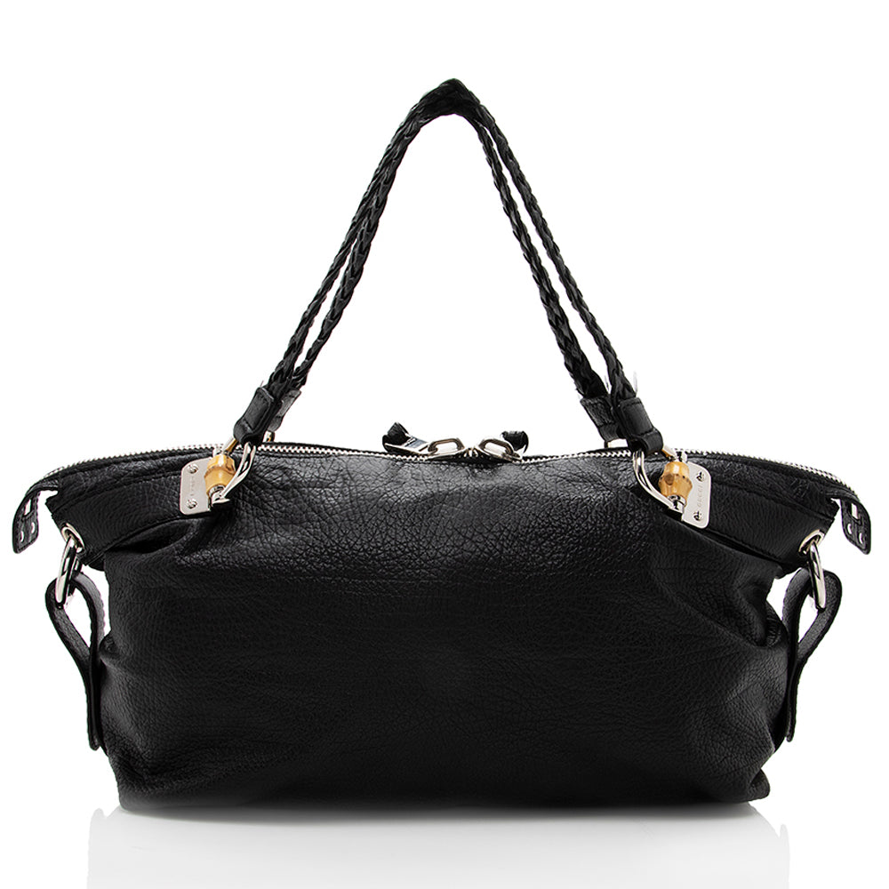 Gucci Bamboo Leather Tote Style 22