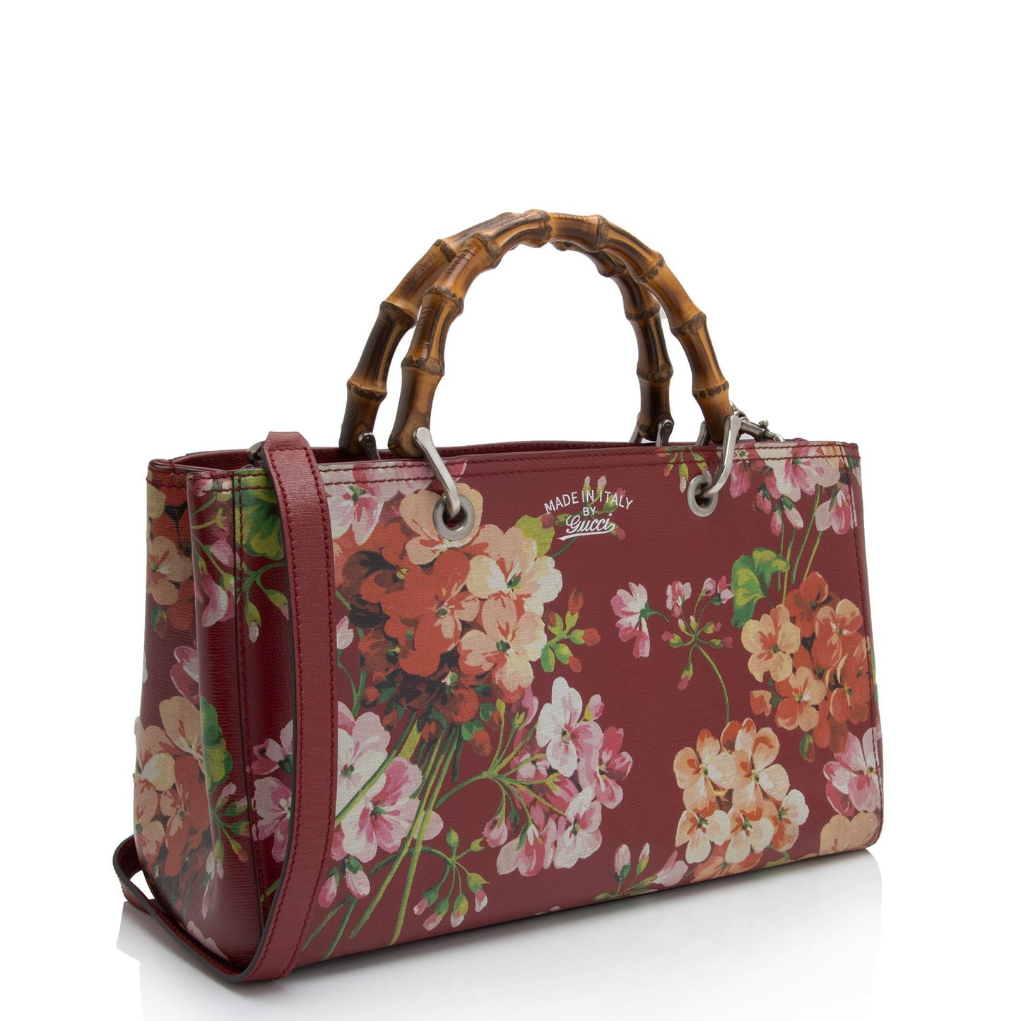 Gucci Leather Canvas Tote