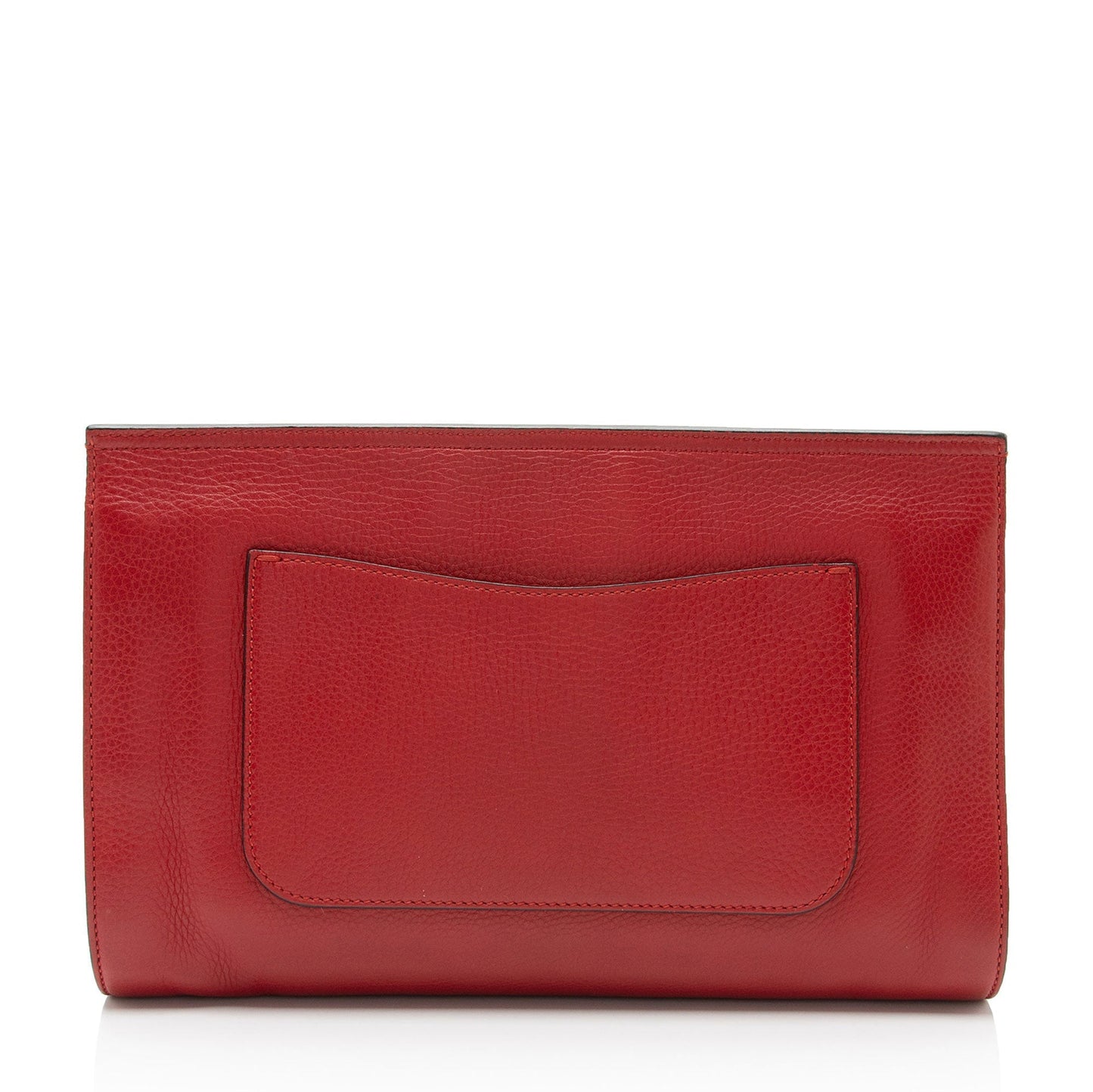 Gucci Leather Canvas Clutch