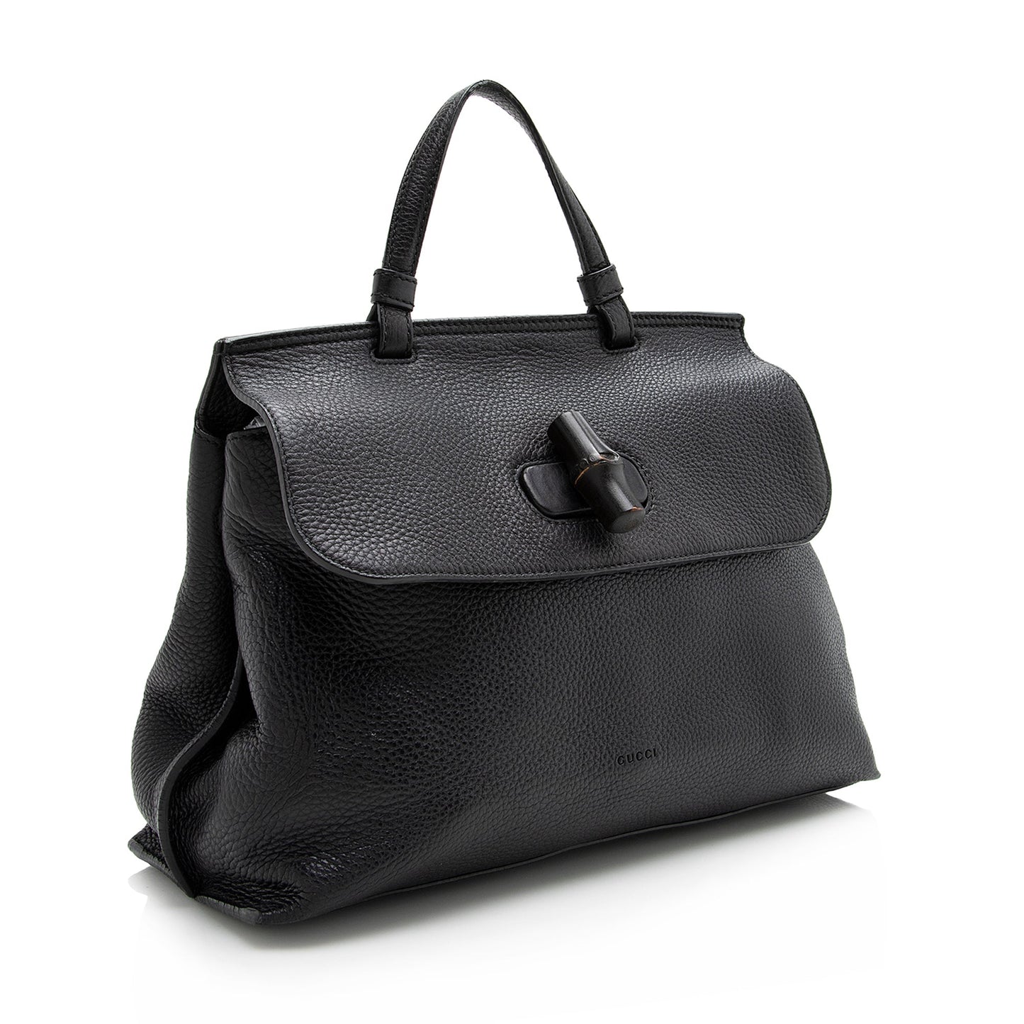 Gucci Bamboo Leather Satchel Style 9