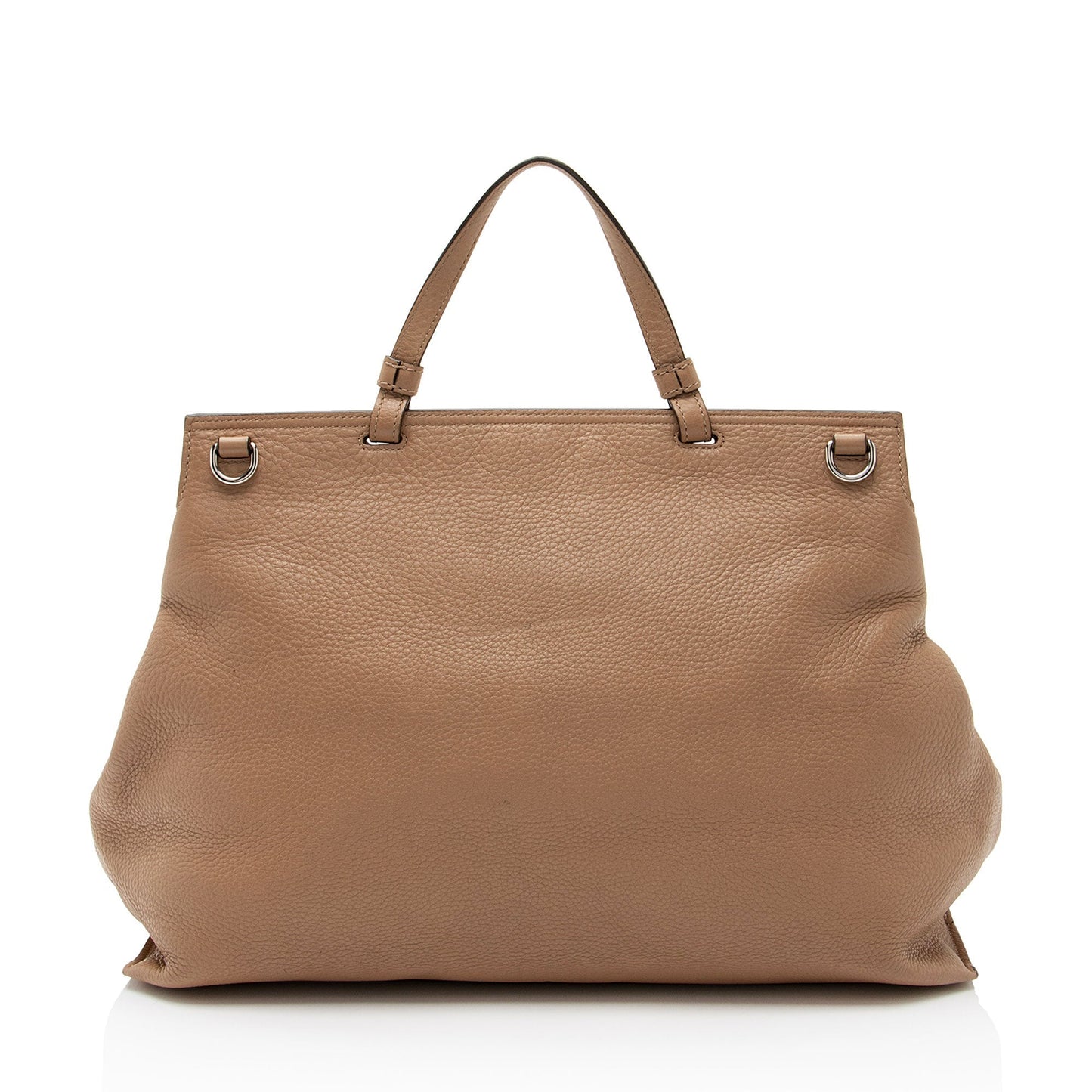 Gucci Leather Canvas Shoulder Bag