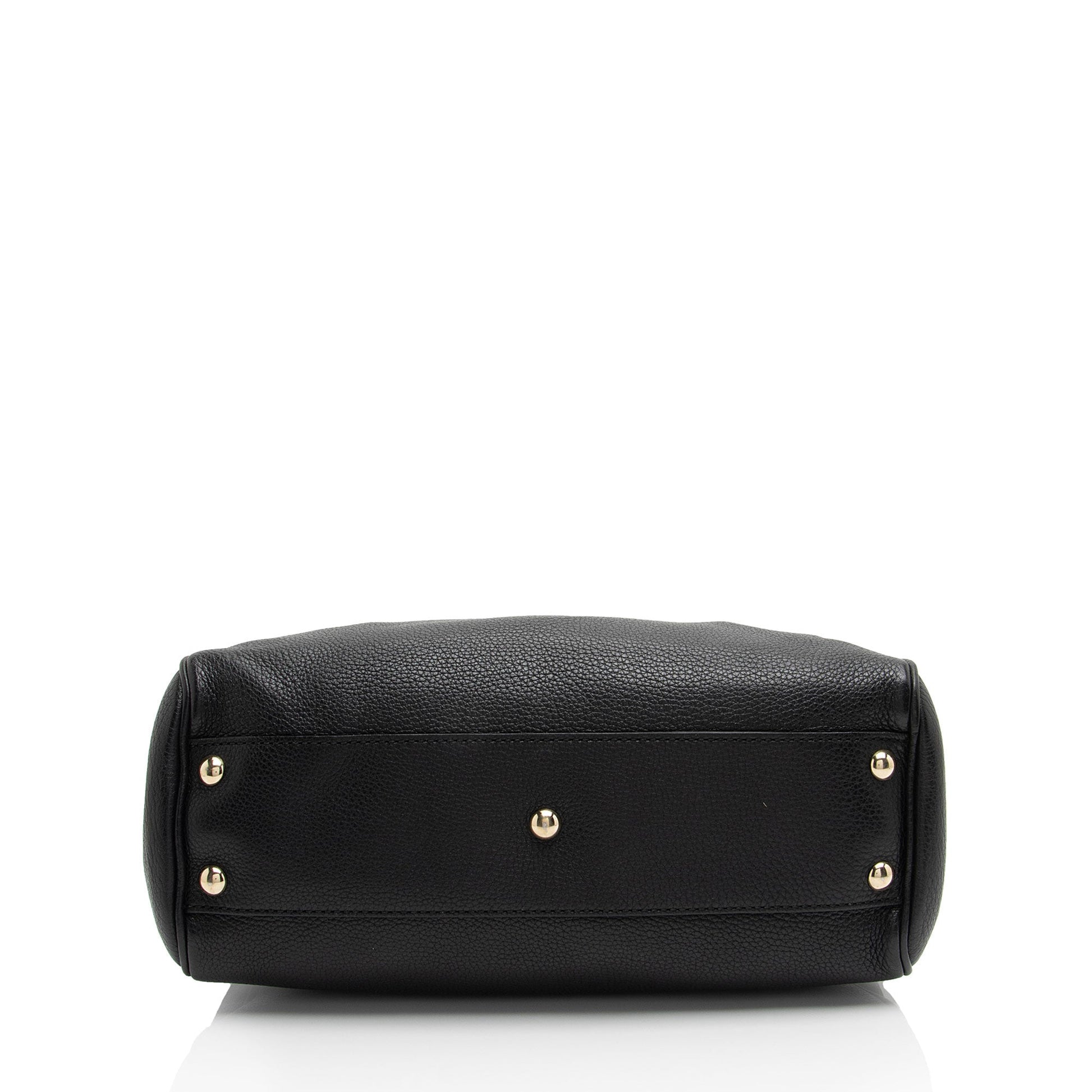 Gucci Leather Bamboo Small Shopper Tote (SHF-M26bz2)
