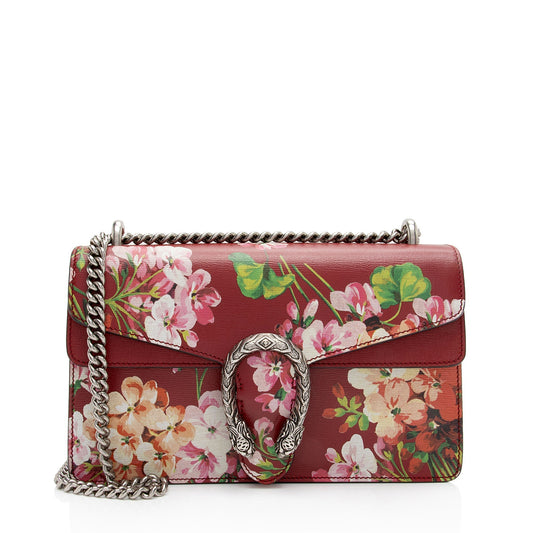 Gucci Leather Canvas Shoulder Bag
