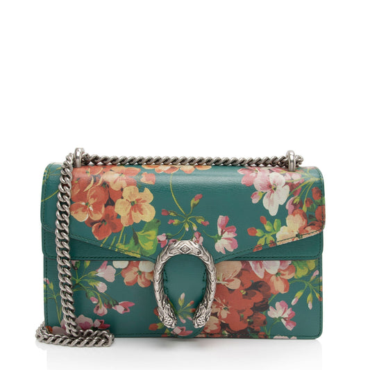 Gucci Leather Canvas Shoulder Bag