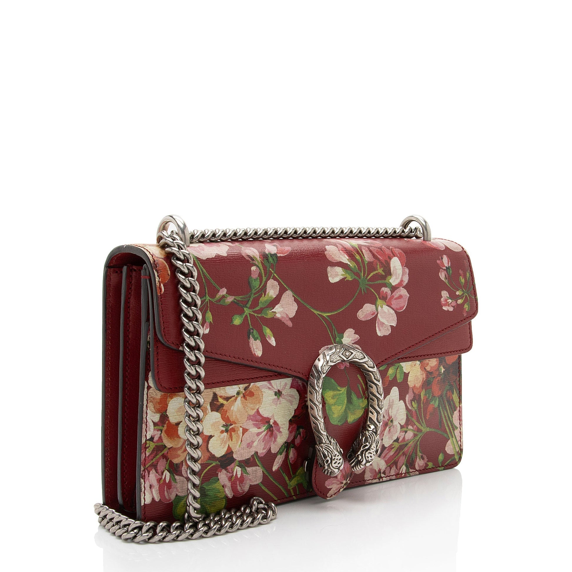 Gucci Leather Canvas Shoulder Bag