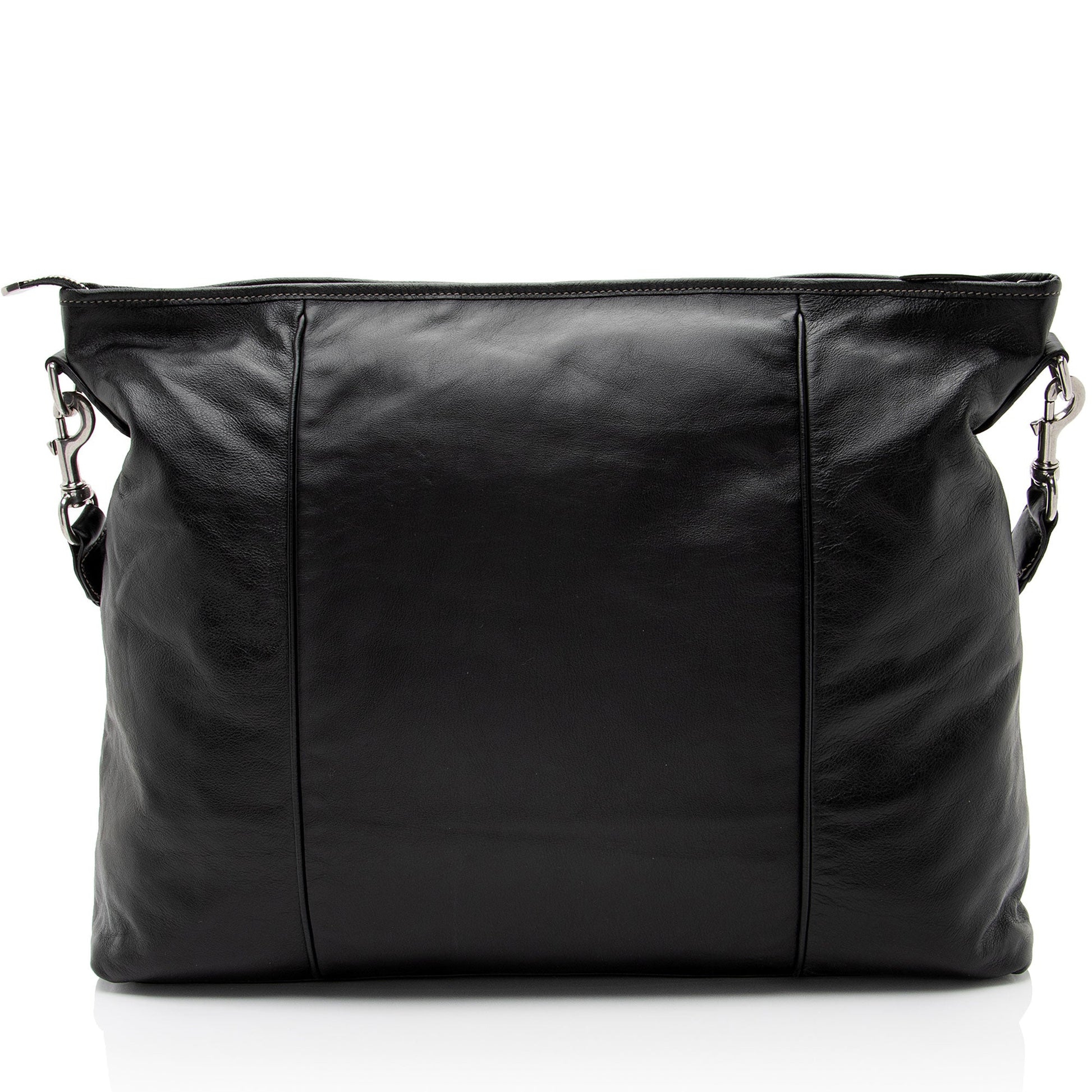 Gucci Leather Braided Large Shoulder Bag