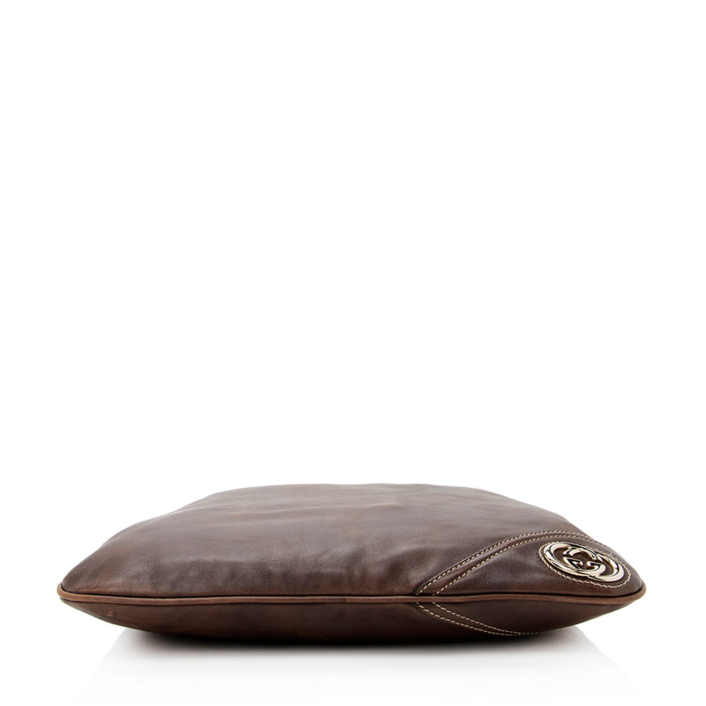 Gucci Leather Shoulder Bag Style 47