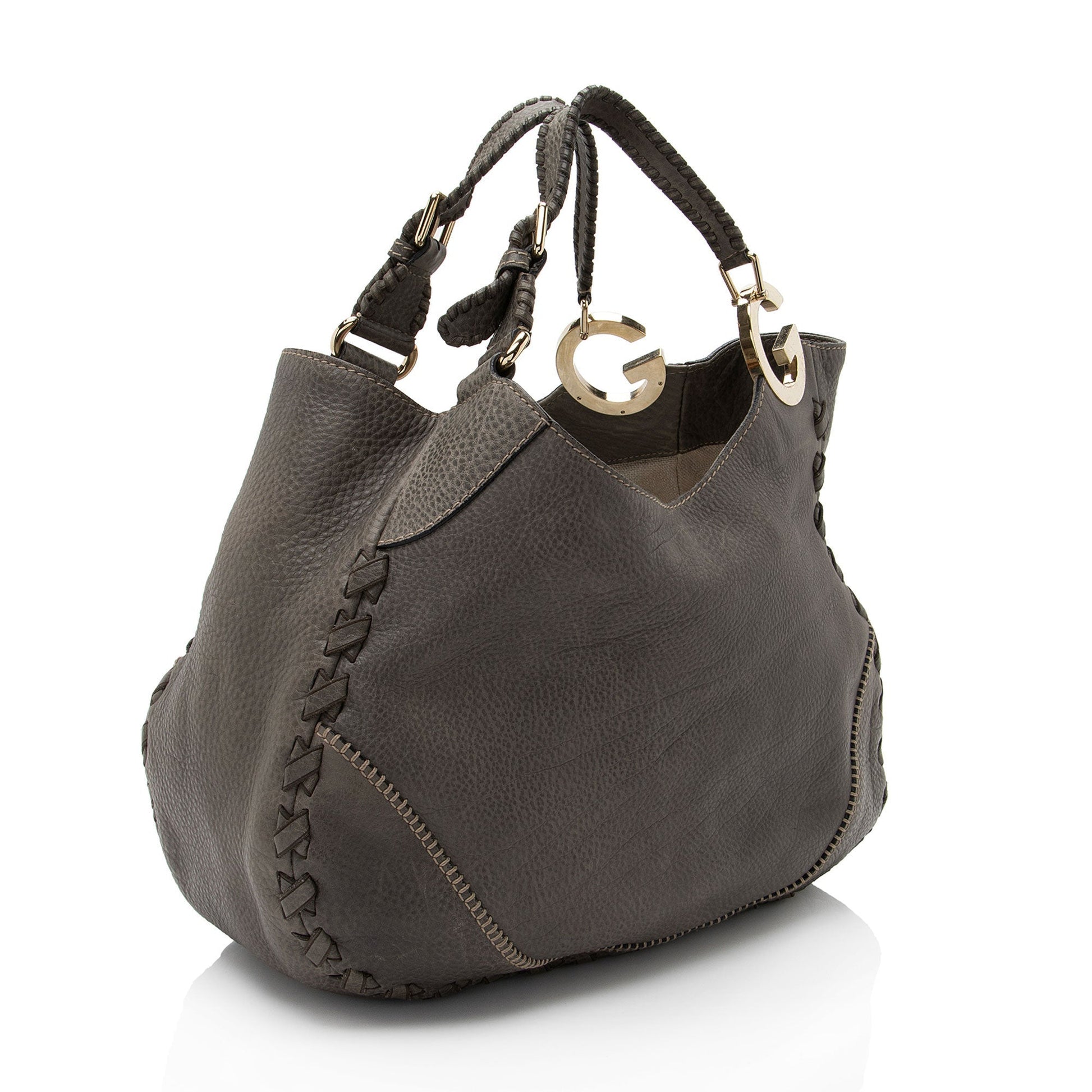Gucci Leather Charlotte Medium Shoulder Bag