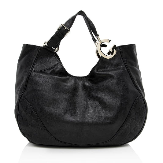 Gucci Leather Monogram Tote Style 5
