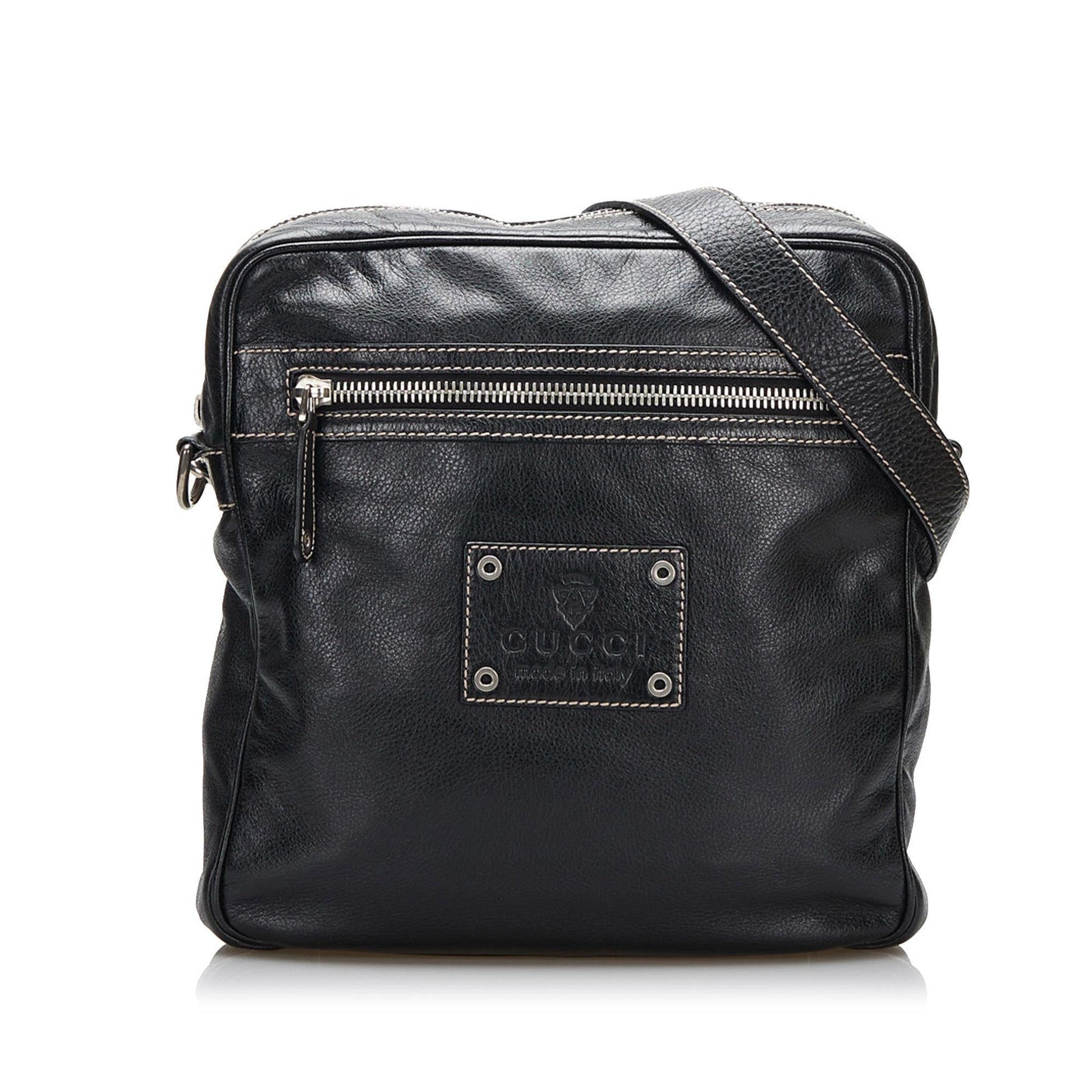 Gucci Leather Crossbody Bag (SHG-G8wPqc)