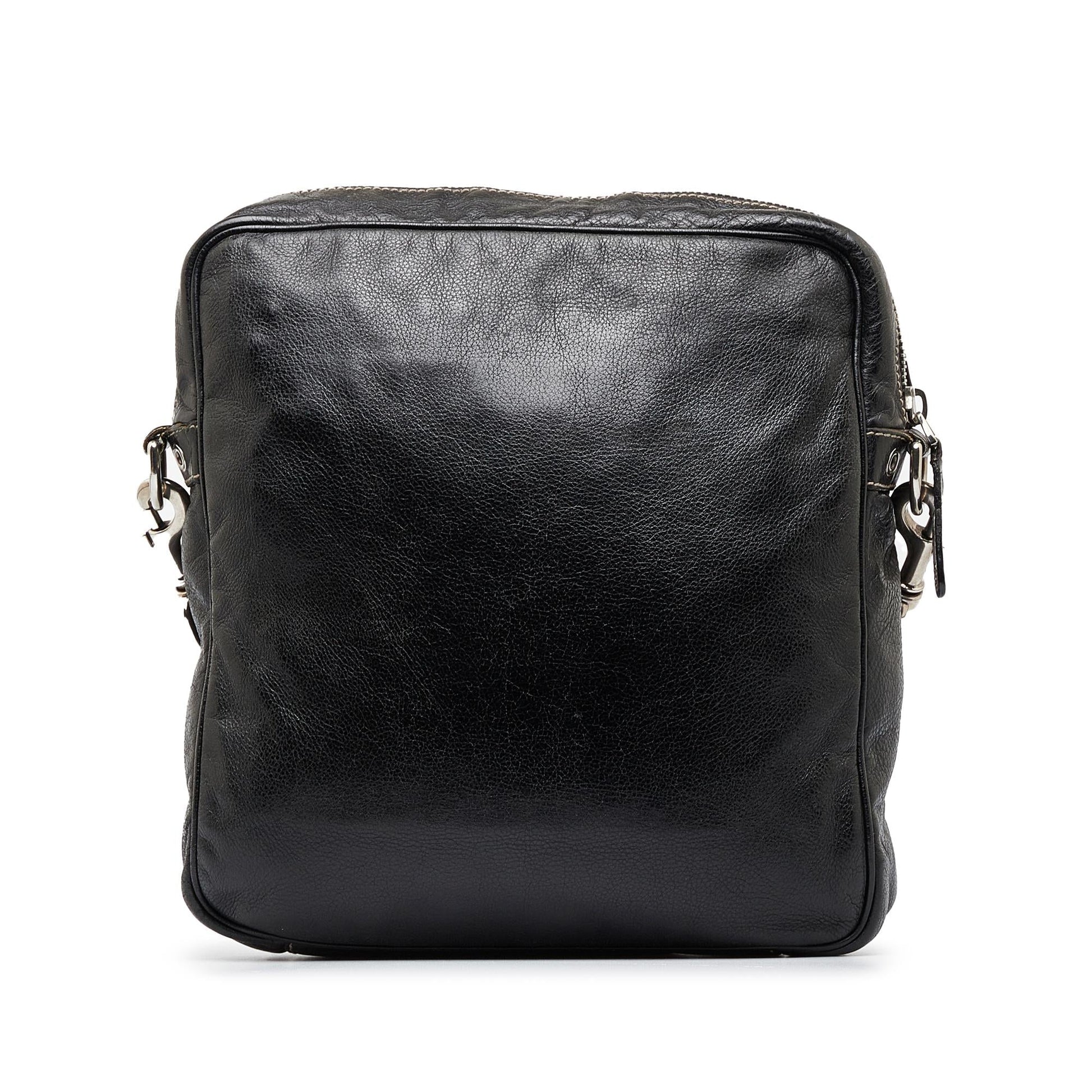 Gucci Monogram Leather Crossbody