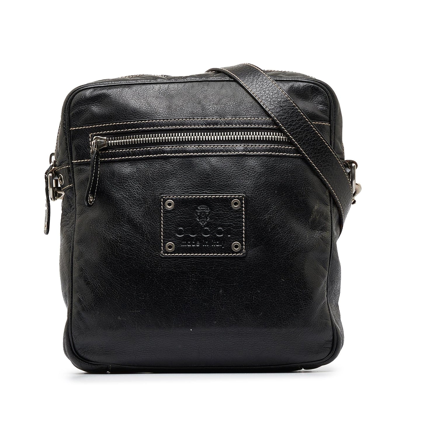 Gucci Monogram Leather Crossbody